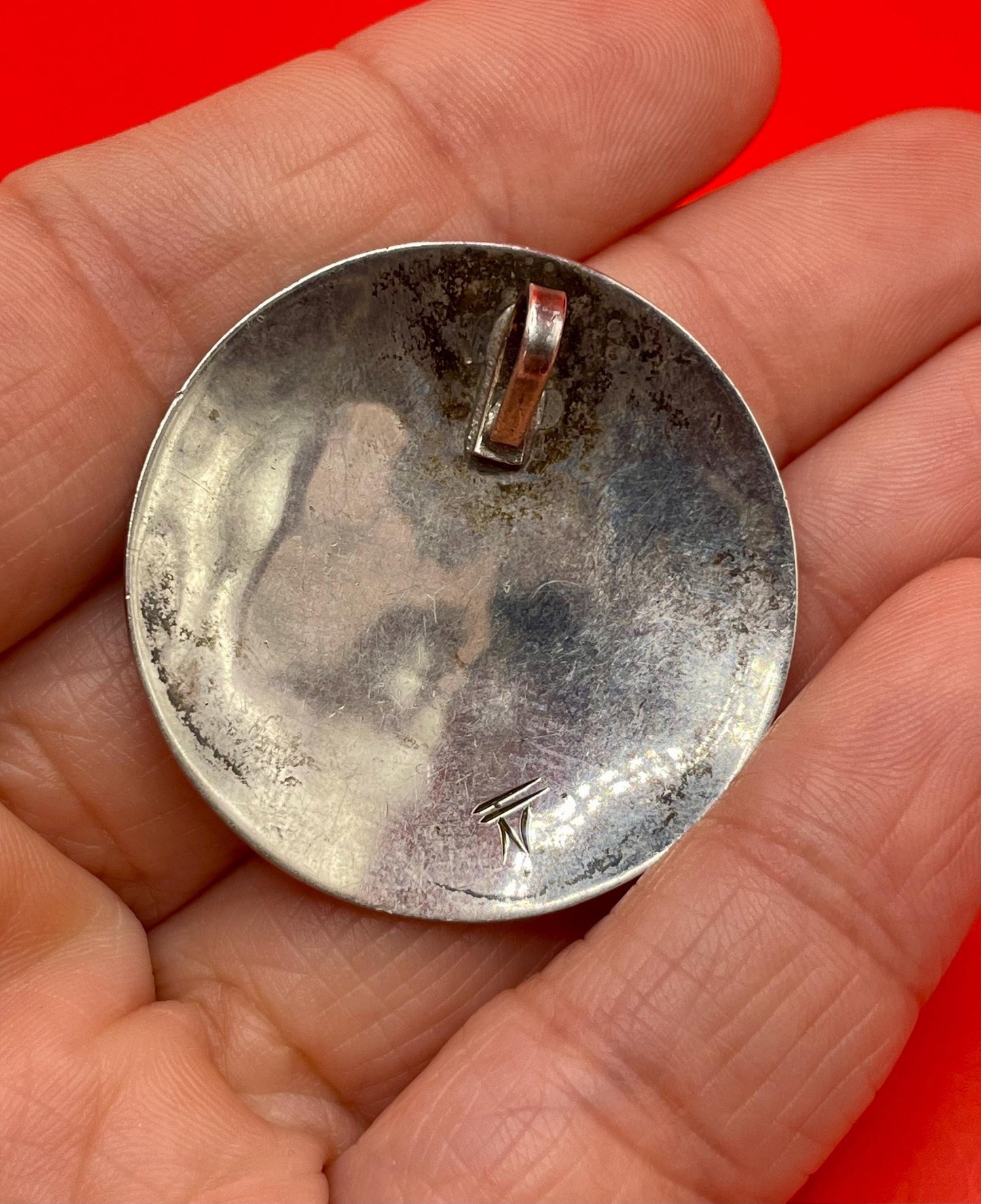 Stunning Indigenous First Nations pacific northwest coast thunderbird pendant brooch signed by the artist great detail great gift