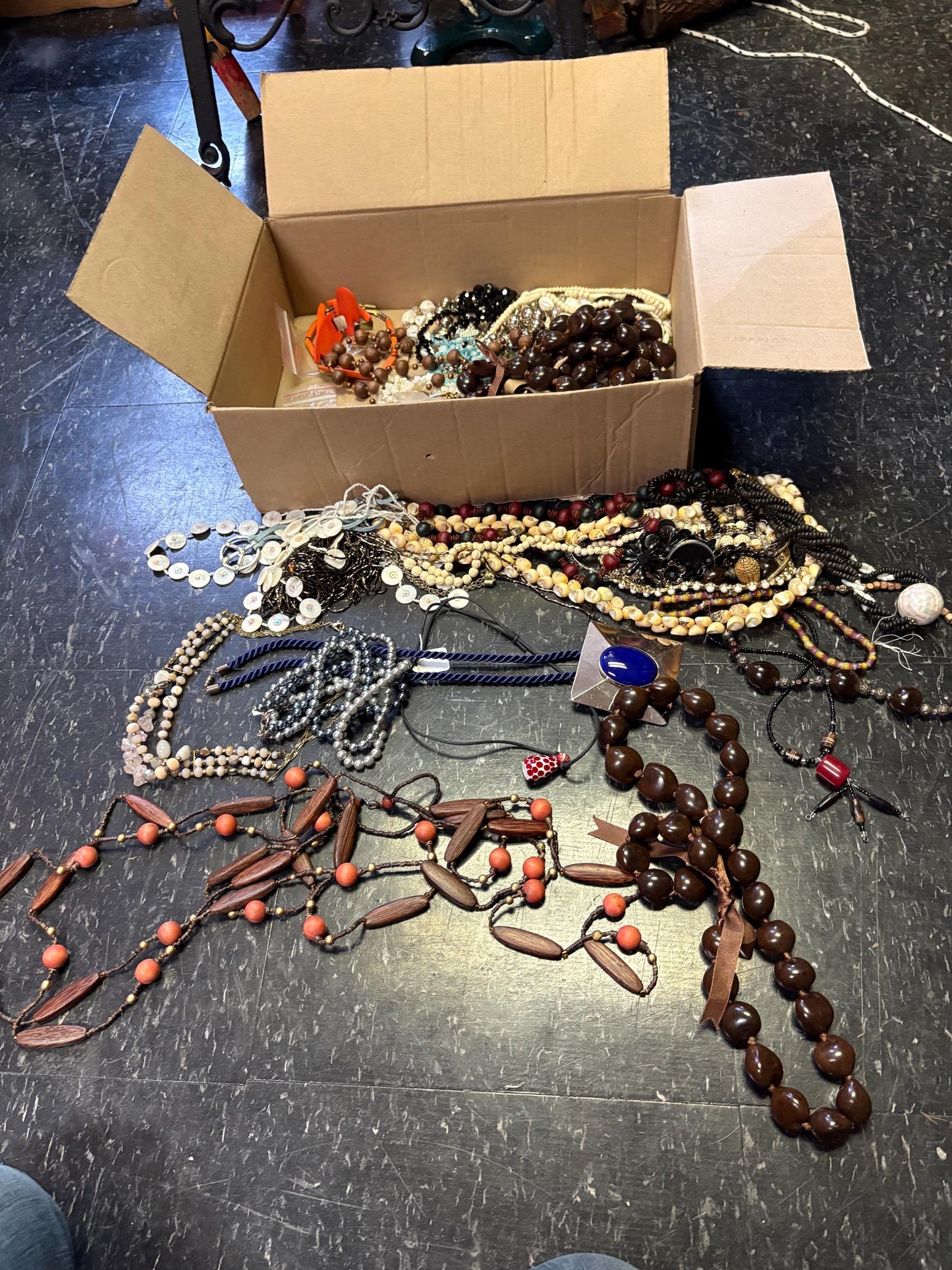 Massive amount of costume jewellery perfect for gifts or resale or dress up Super value and you get everything