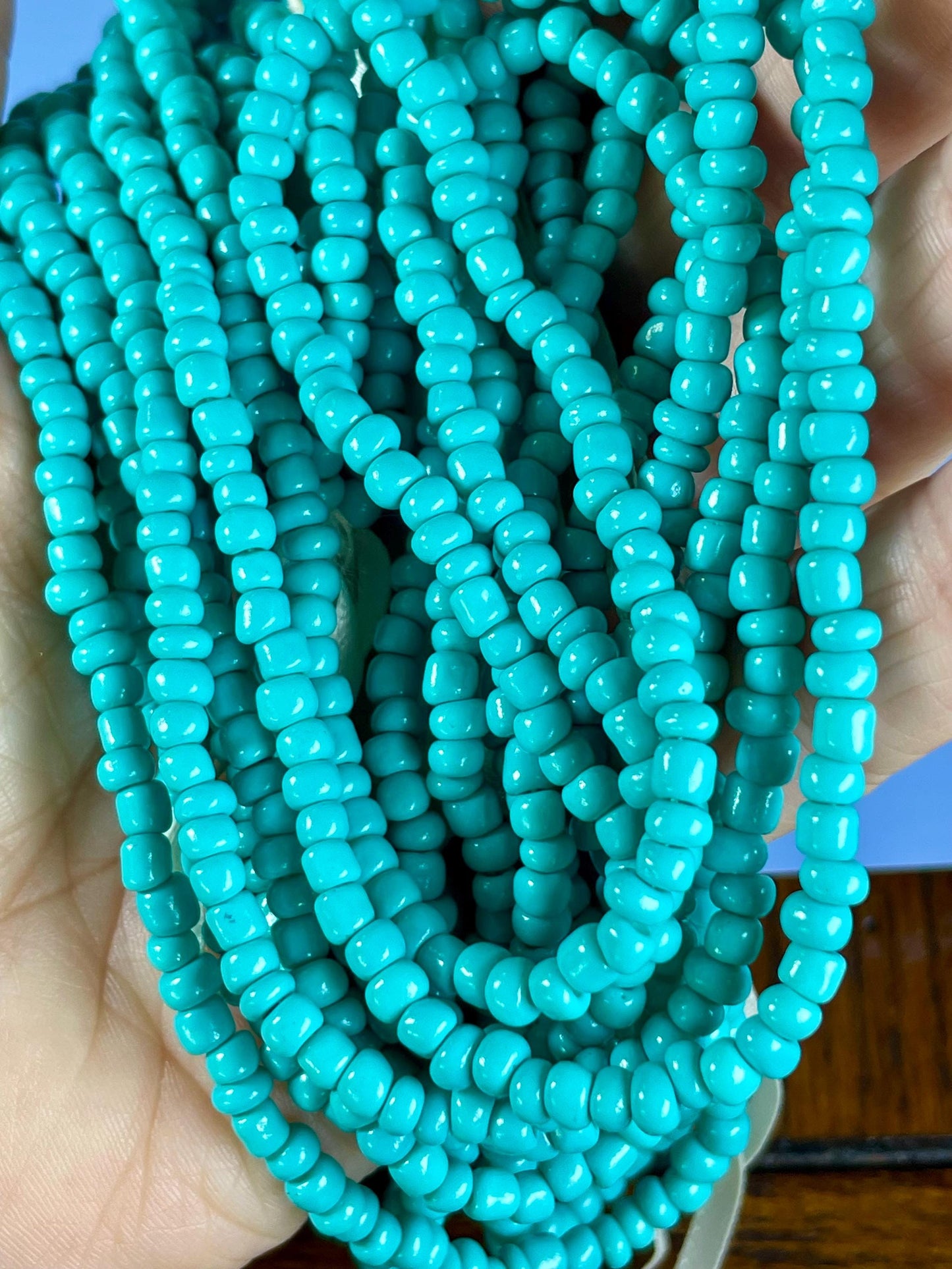 Elegant Turquoise Beaded Layered Necklace