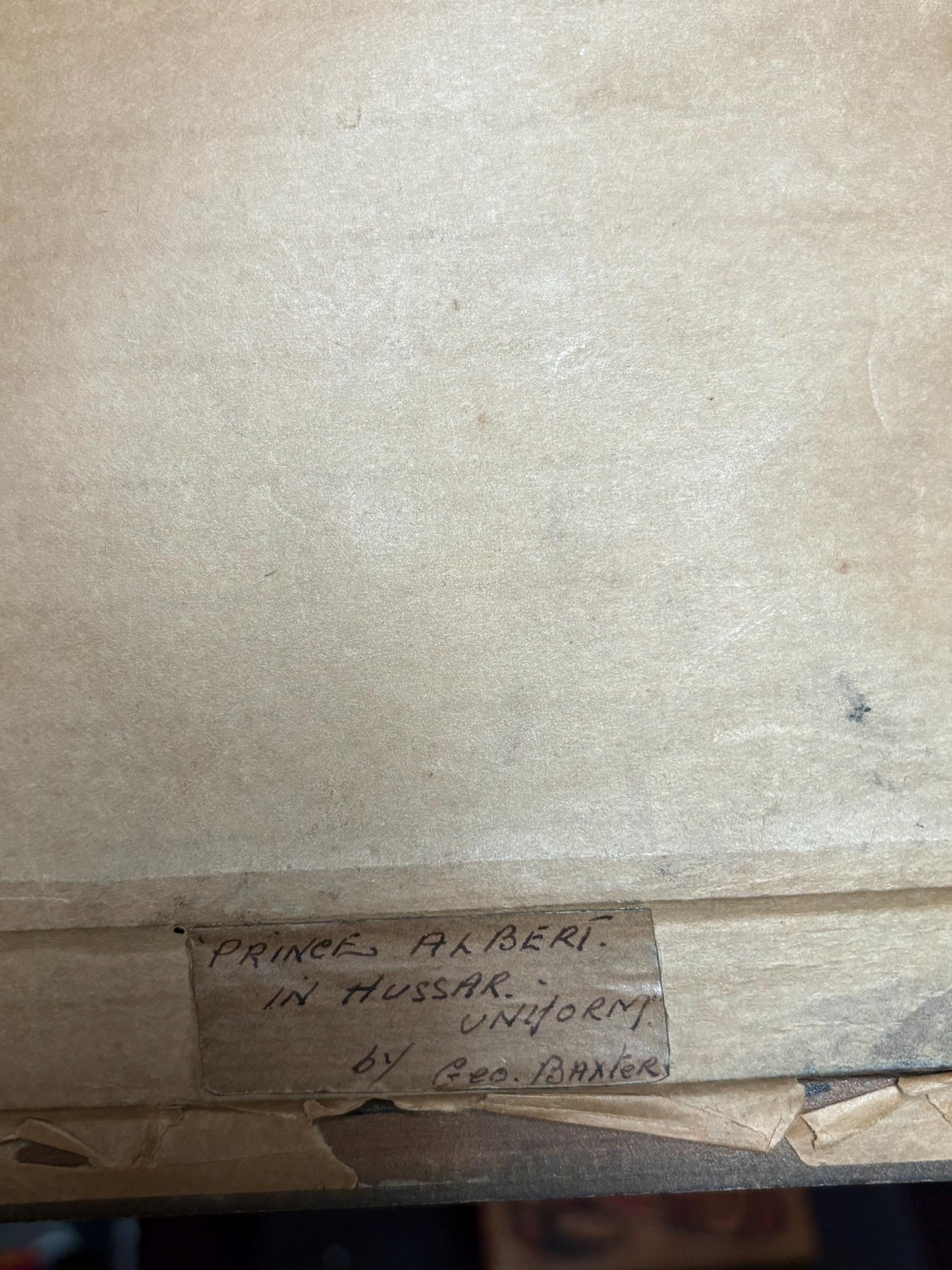 Stunning authentic English Baxter print in wonderful frame 10.5 x 9 incredible quality royalty