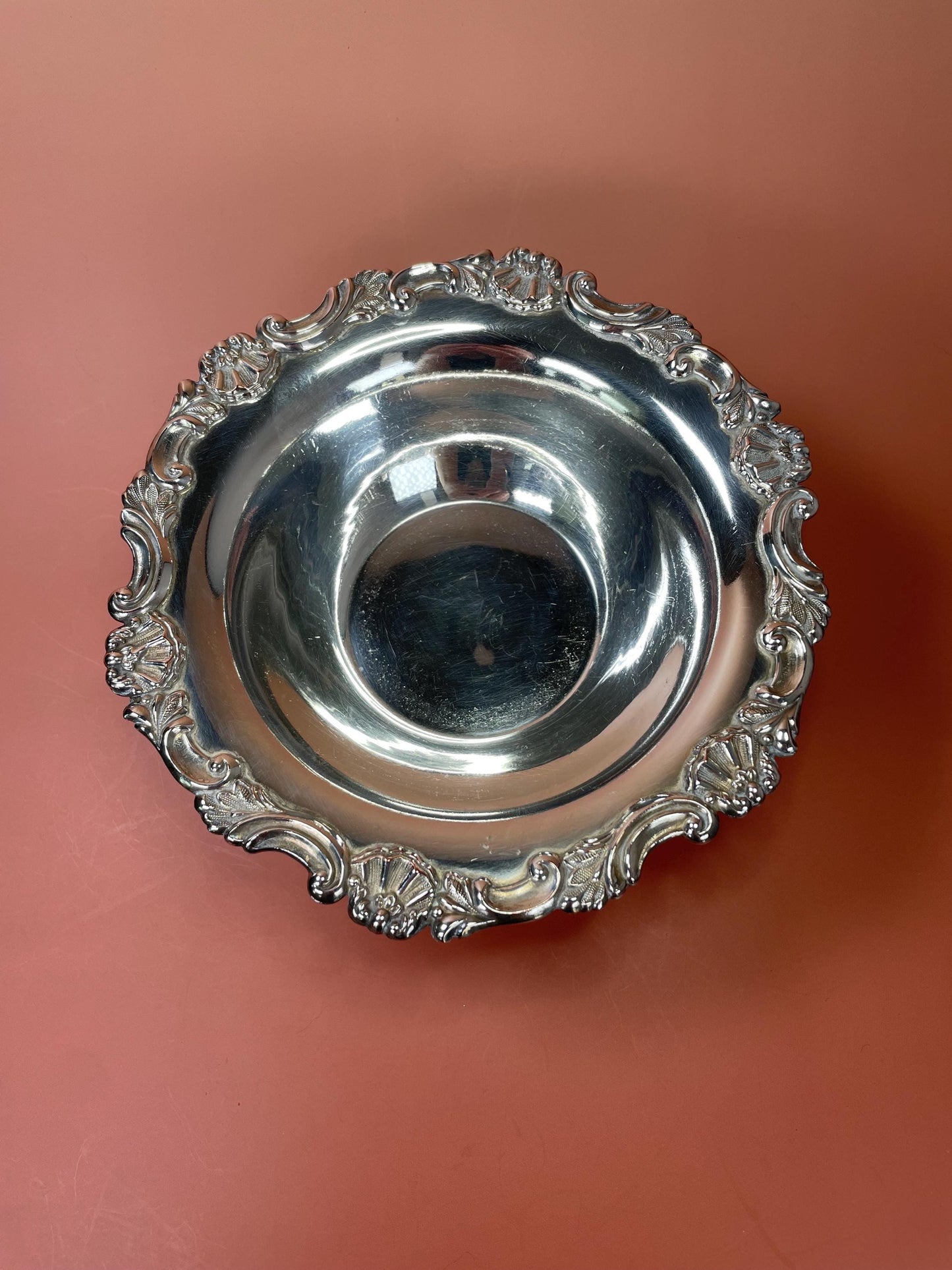 Lovely Silver Plated Serving Dish 6.5 inches