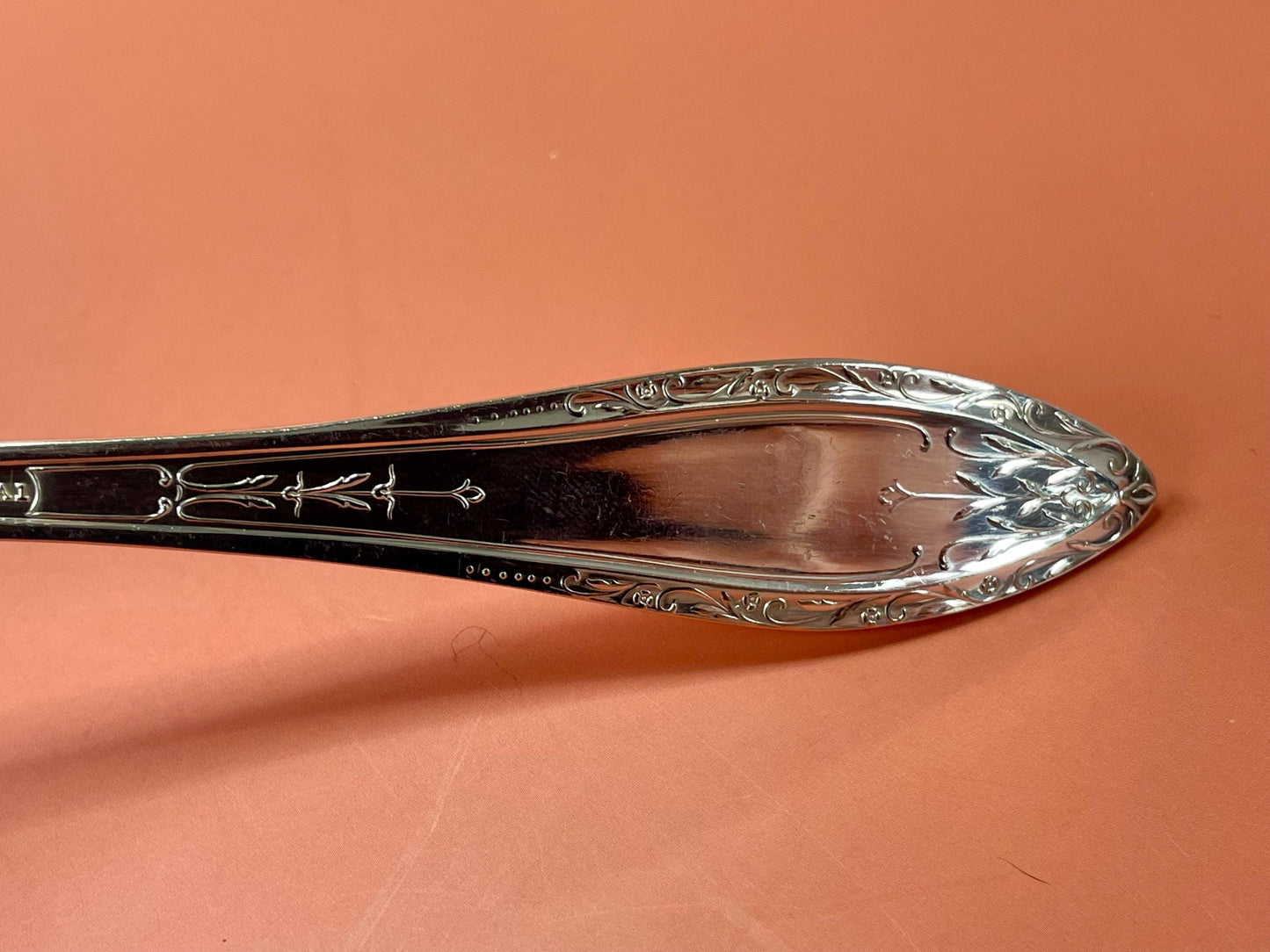 A Lovely ornate Silver Plated serving spoon ready to gift or use
