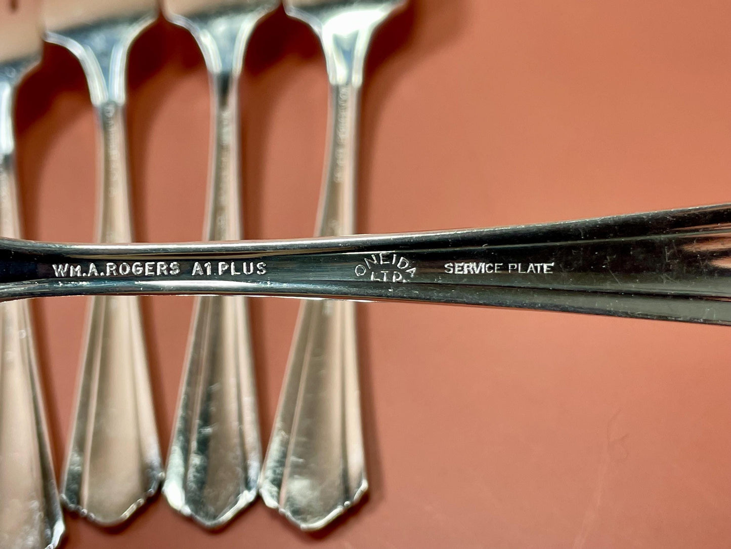 Lovely set of seven silver plated dessert forks great gift value priced