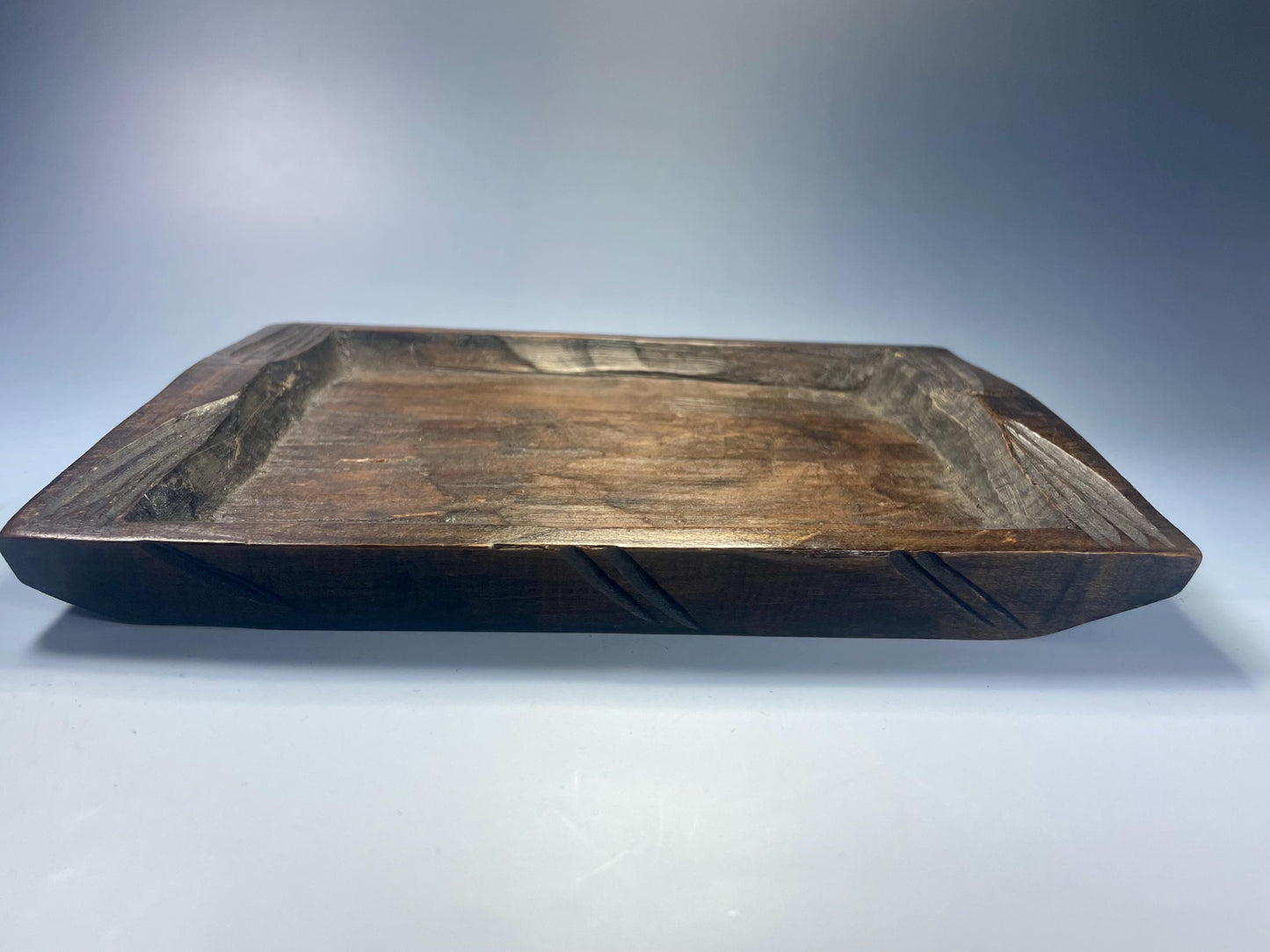 Ver Cool Old Hand-Carved African Wooden Tray