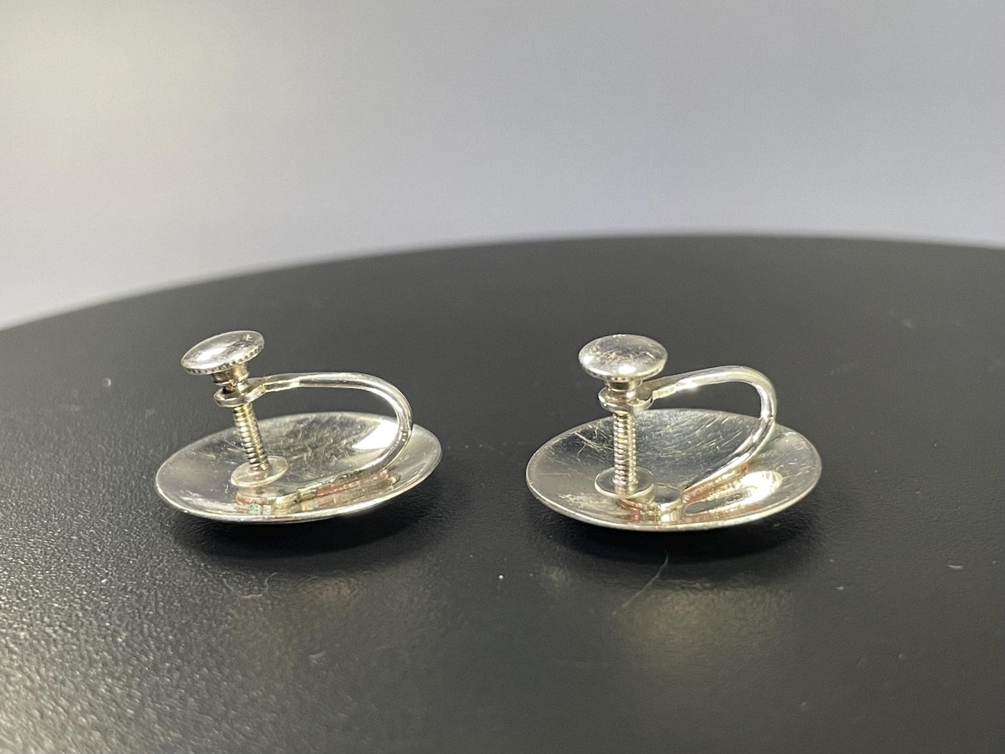 Stunning Sterling Silver Brooch and Earring Set