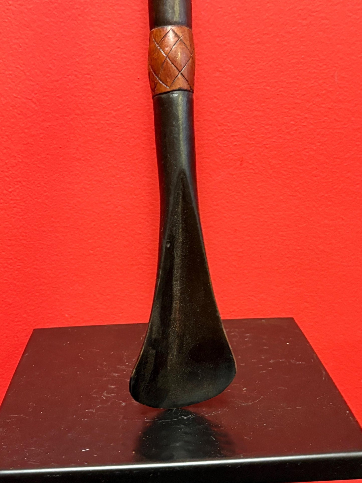Very cool 1950s unique African elephant motif shoehorn 24 inches long and the very coolest gift wow