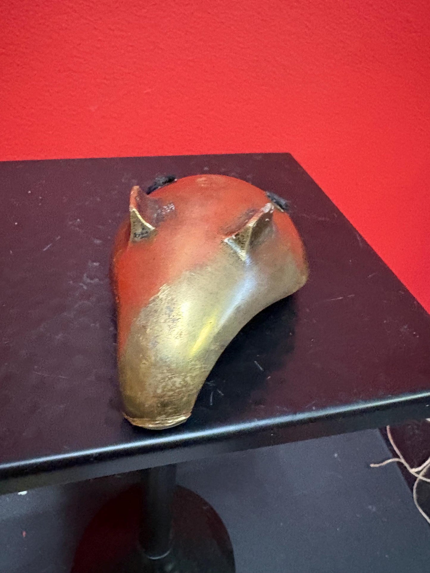 Lovely PAL Israel MCM brass dish ash tray 4 1/2 x 3 x 1 high verified authentic