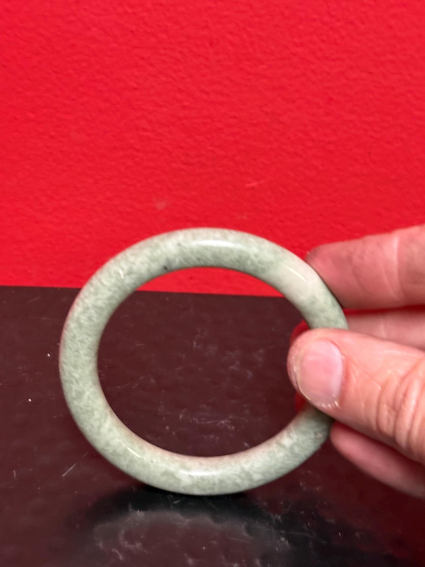 3 inch jade Chinese jade bracelet lovely