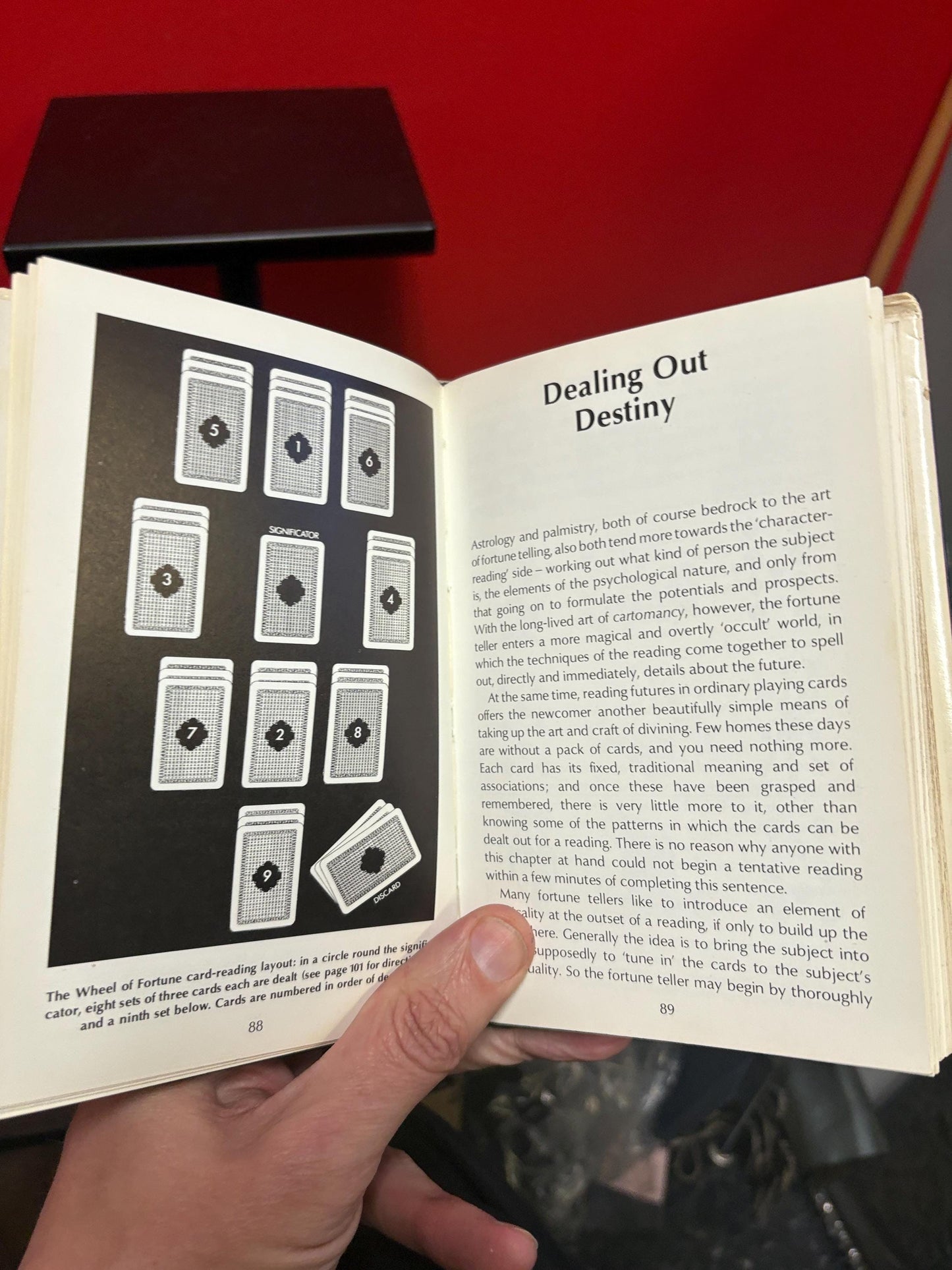 Amazing fortune telling 1978 first edition book by Douglas Hill in good condition super cool diagrams, etc. perfect gift this is a wow
