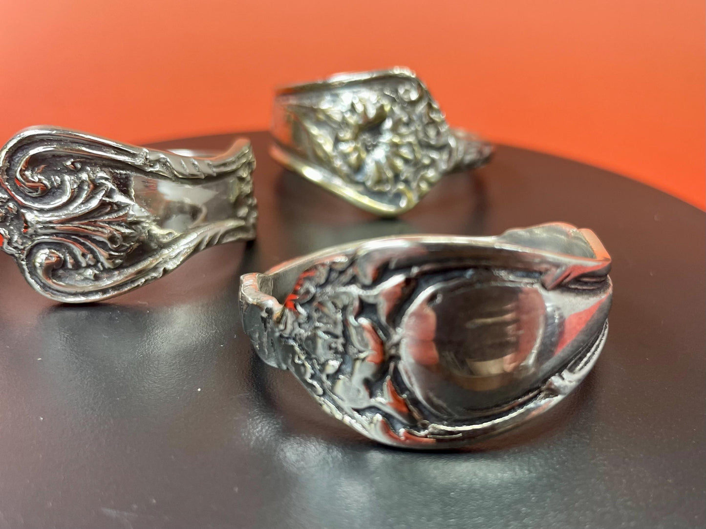 Set of 4 Metal Napkin Rings