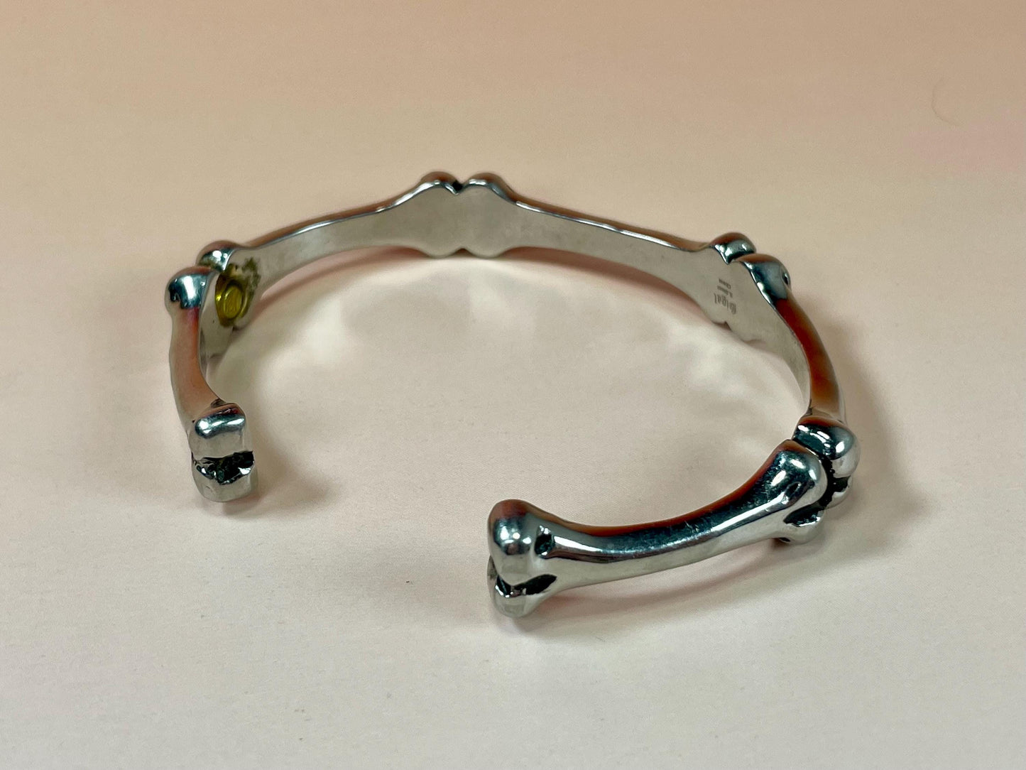 Heavy Stainless Steel Bone Bracelet