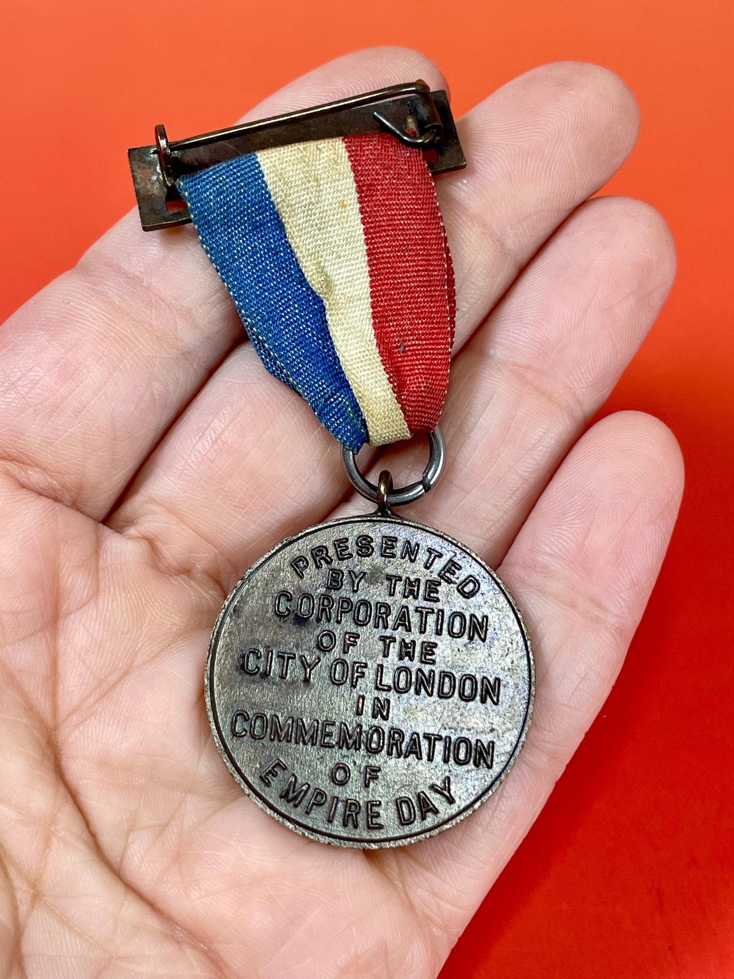 2 inch 1936 Commemorative medal for Empires Day great gift