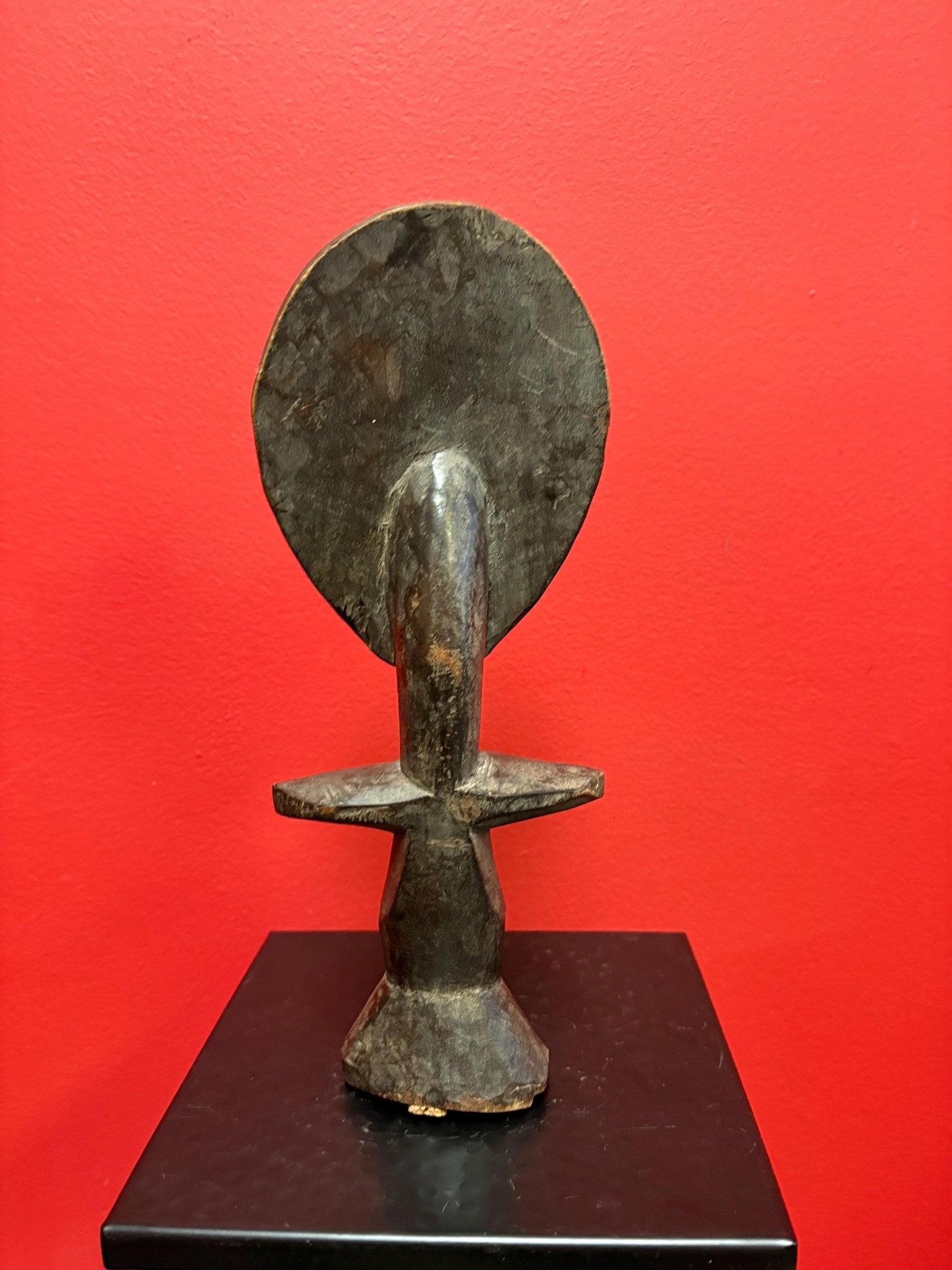 Beautiful African authentic Ashanti doll 11 inches high and a tribal beauty nice patina good antique condition