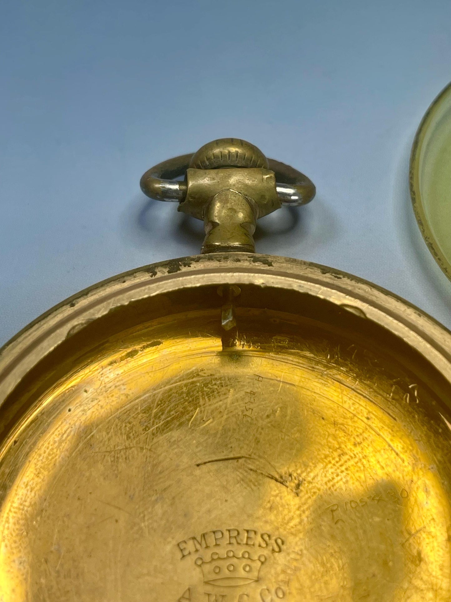 Empty Empress pocket watch Case Great Project piece
