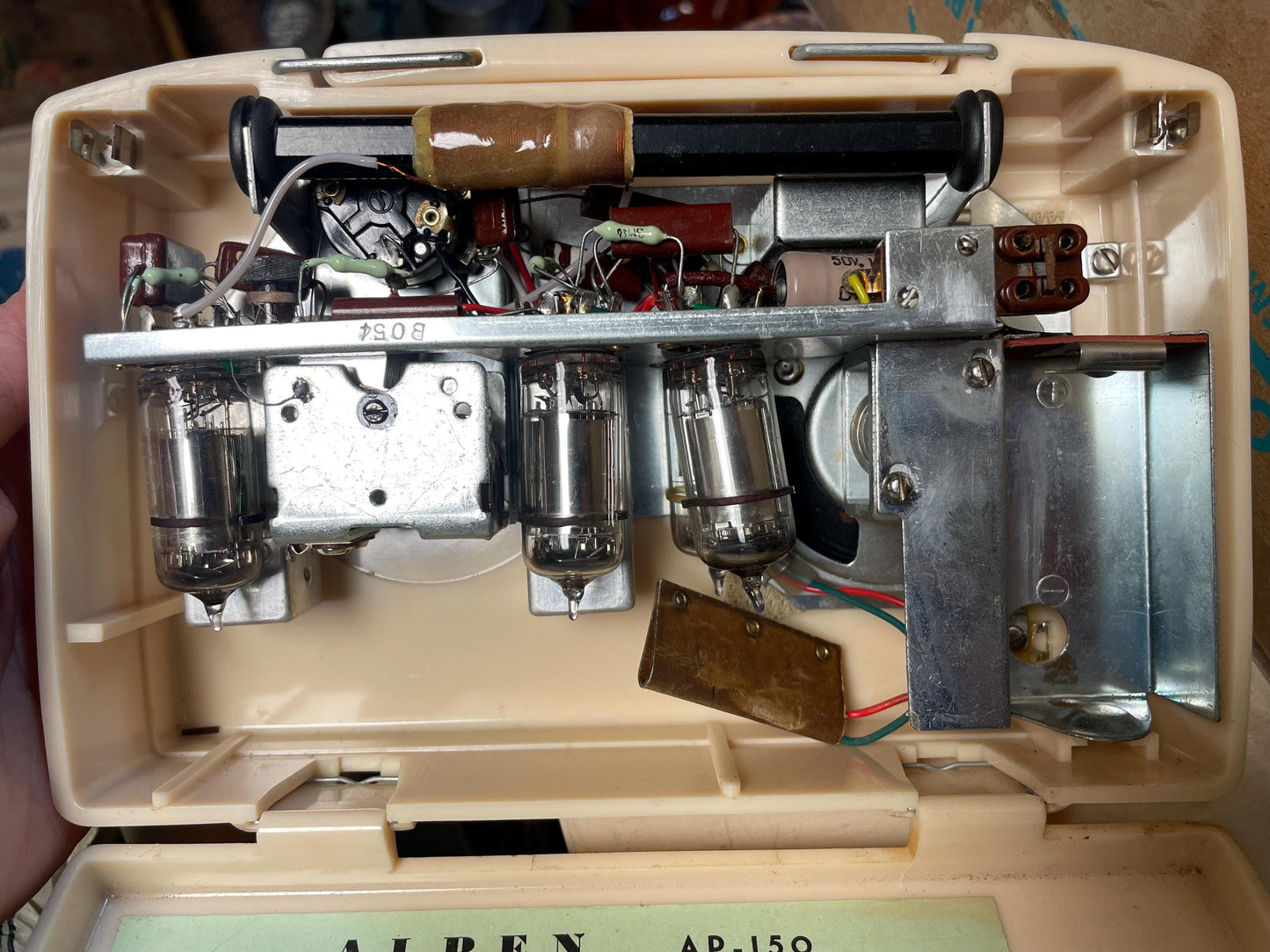Amazing Vintage Bakelite Alpen Radio sold as is