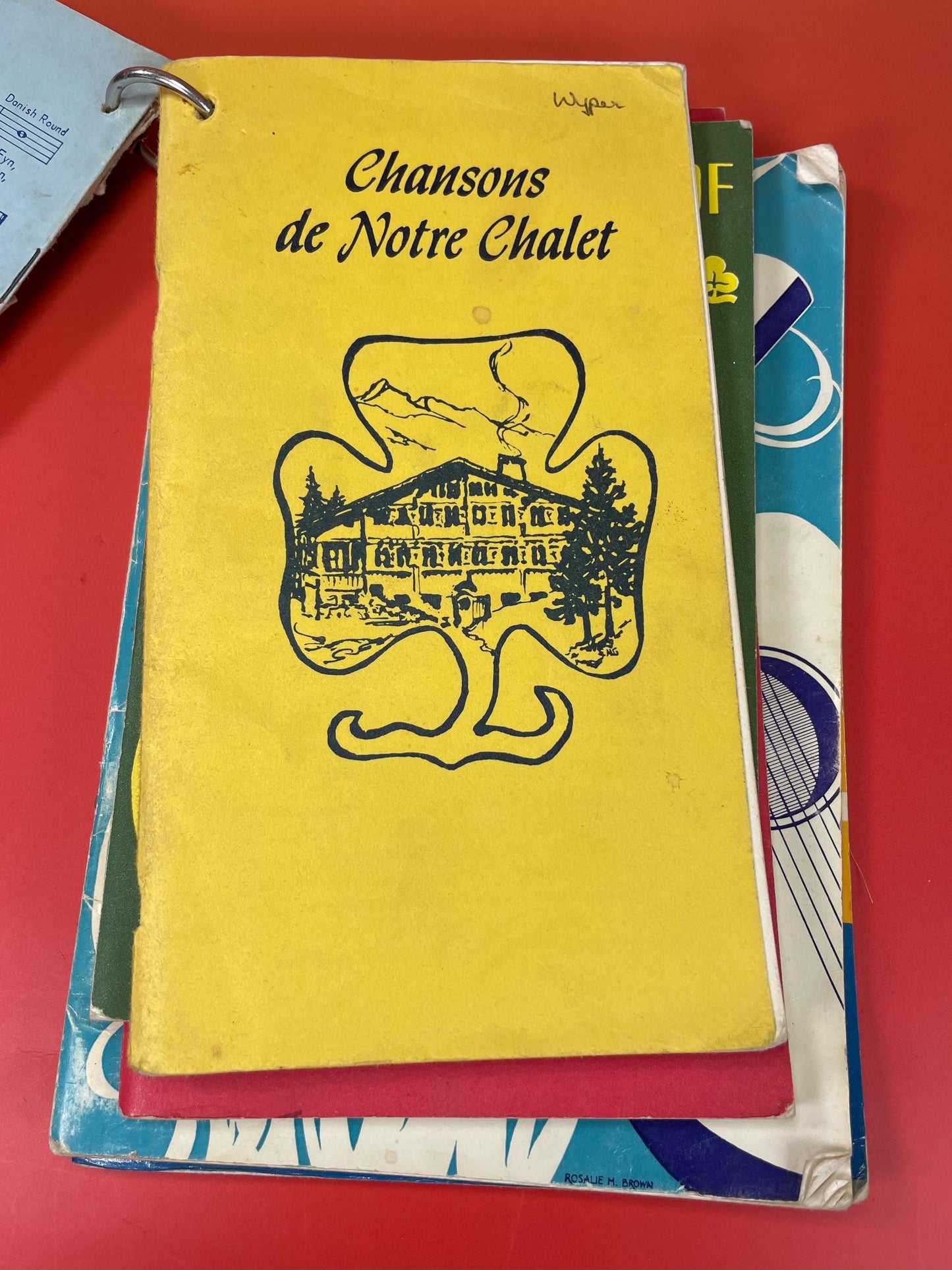 Vintage Camp Song Book Set Collection of 7 Classic Songbooks