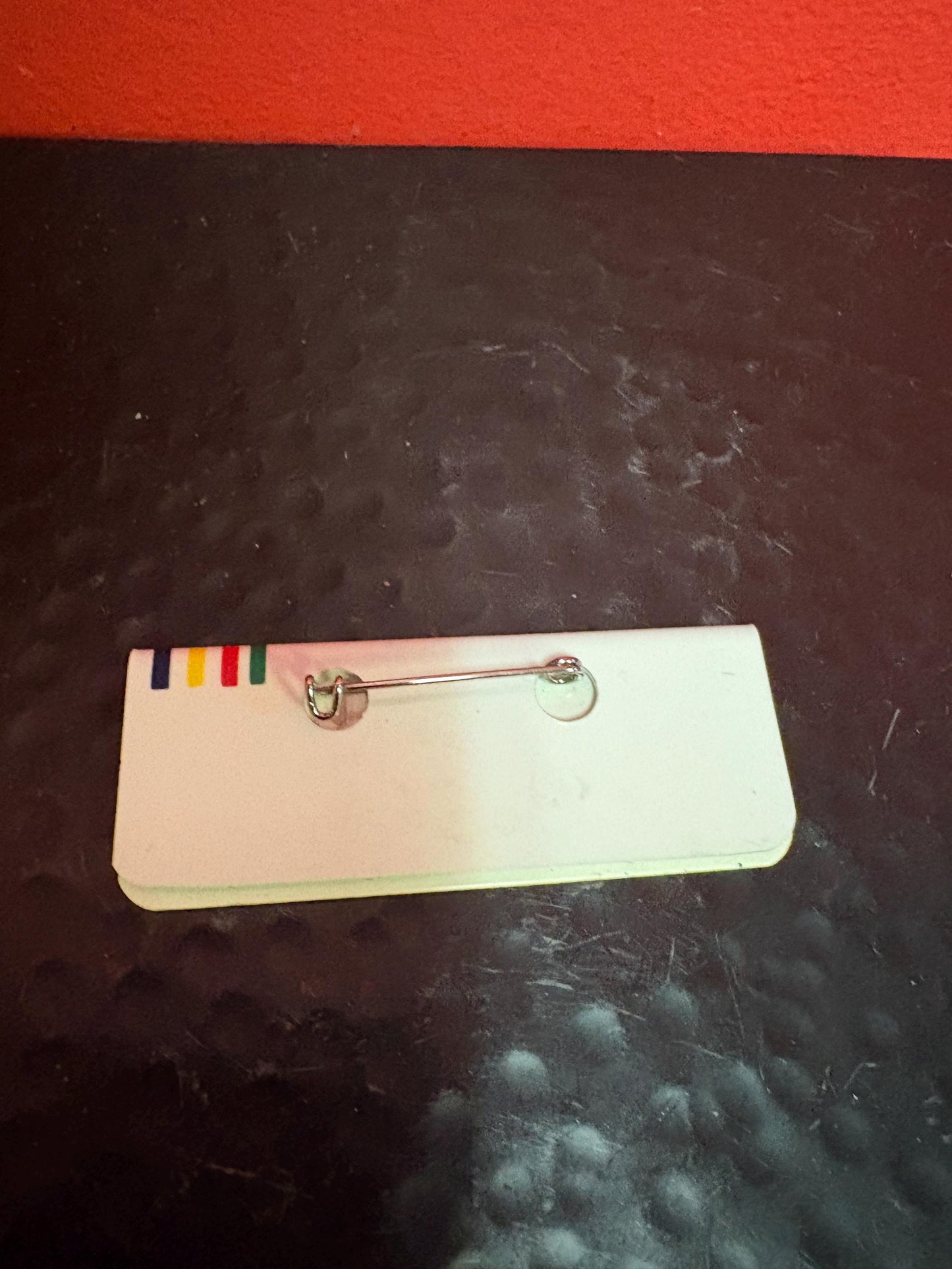 Very cool Hudson Bay Company 3 x 1.5 vintage name tag unused HBC Canadian historical piece wow