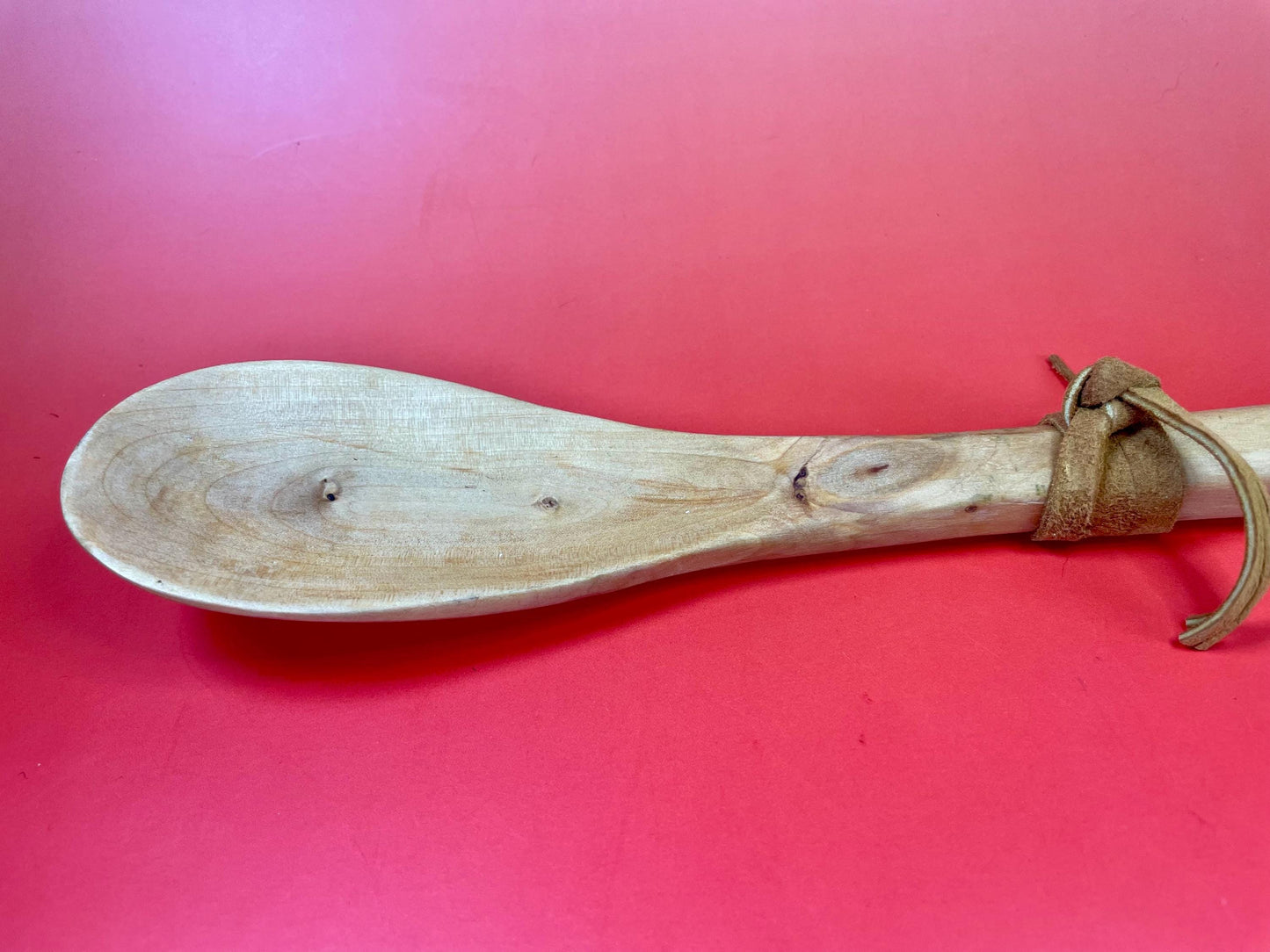First Nations Handcarved Eagle Spoon  Signed by Artist