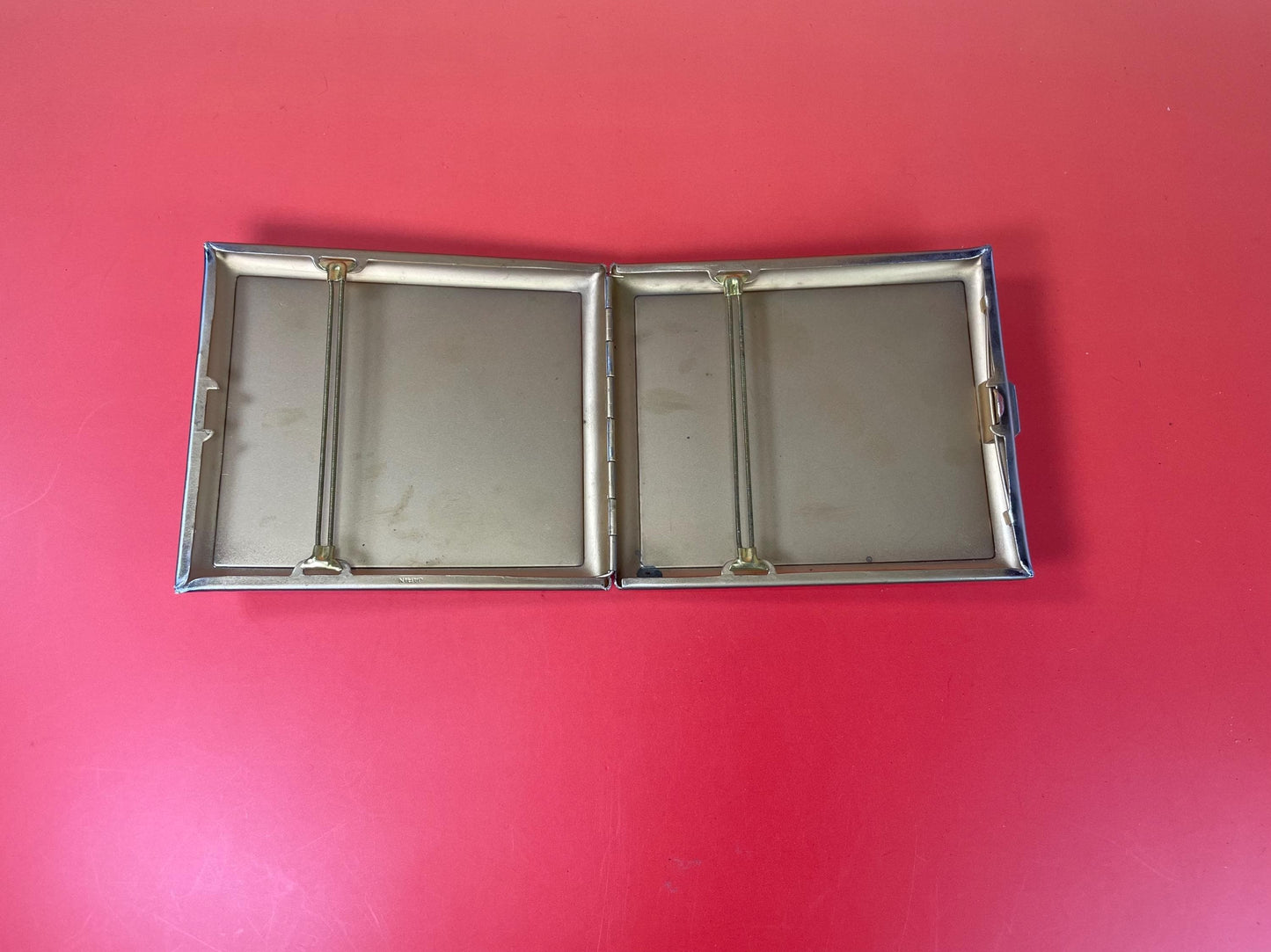 Vintage Lady Bowling Cigarette/Card Case