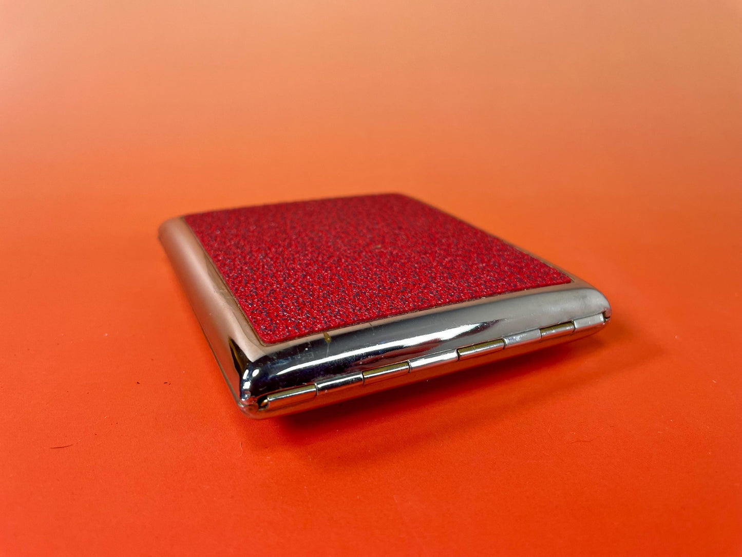 Vintage Lady Bowling Cigarette/Card Case