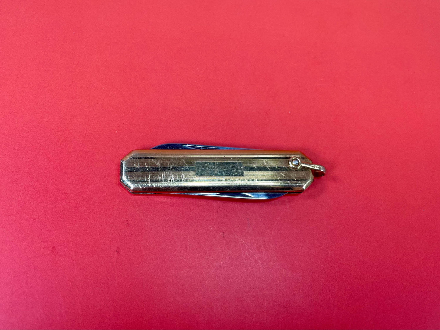 Vintage Pocket Knife with Dual Blades
