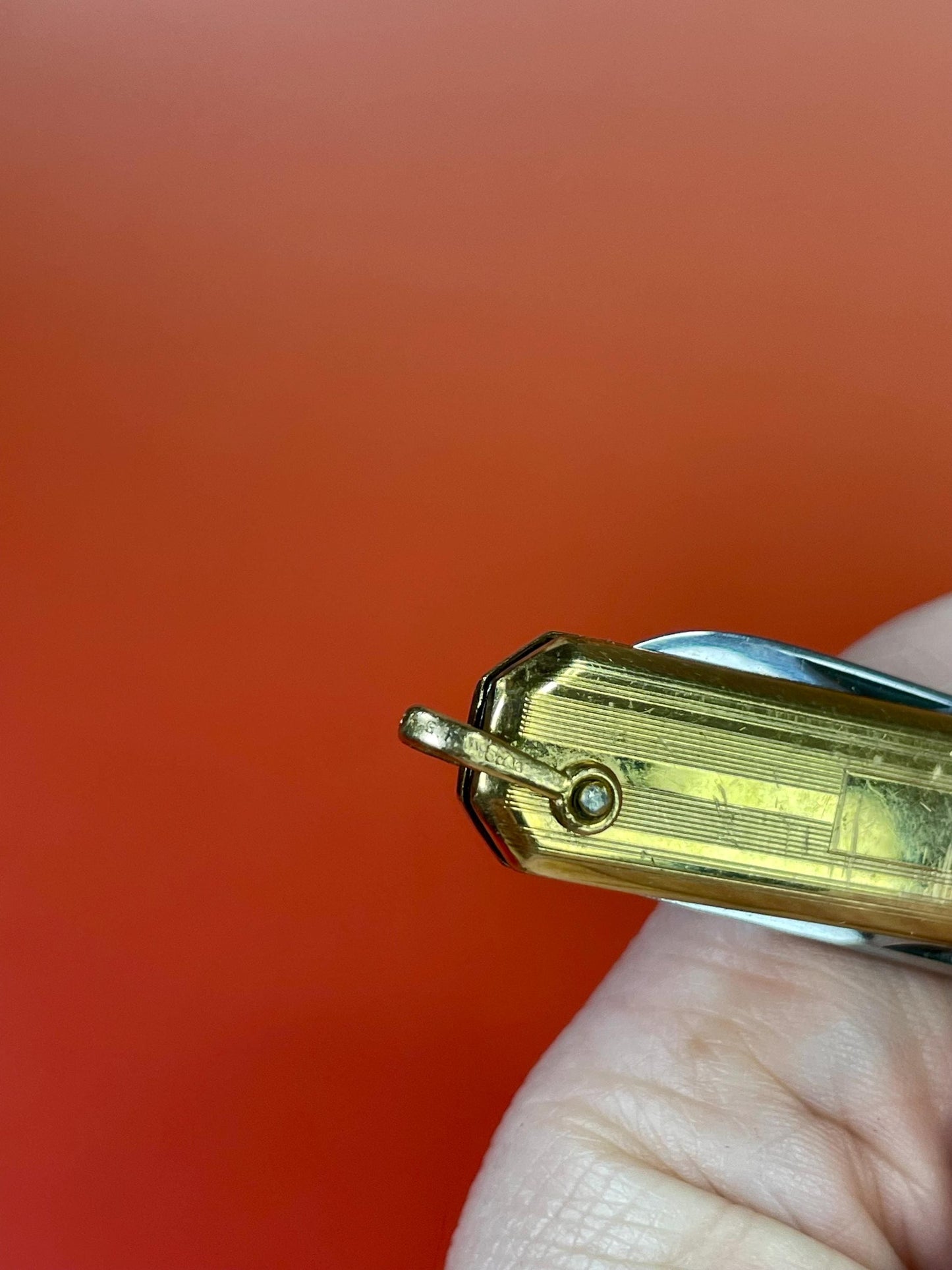 Vintage Pocket Knife with Dual Blades