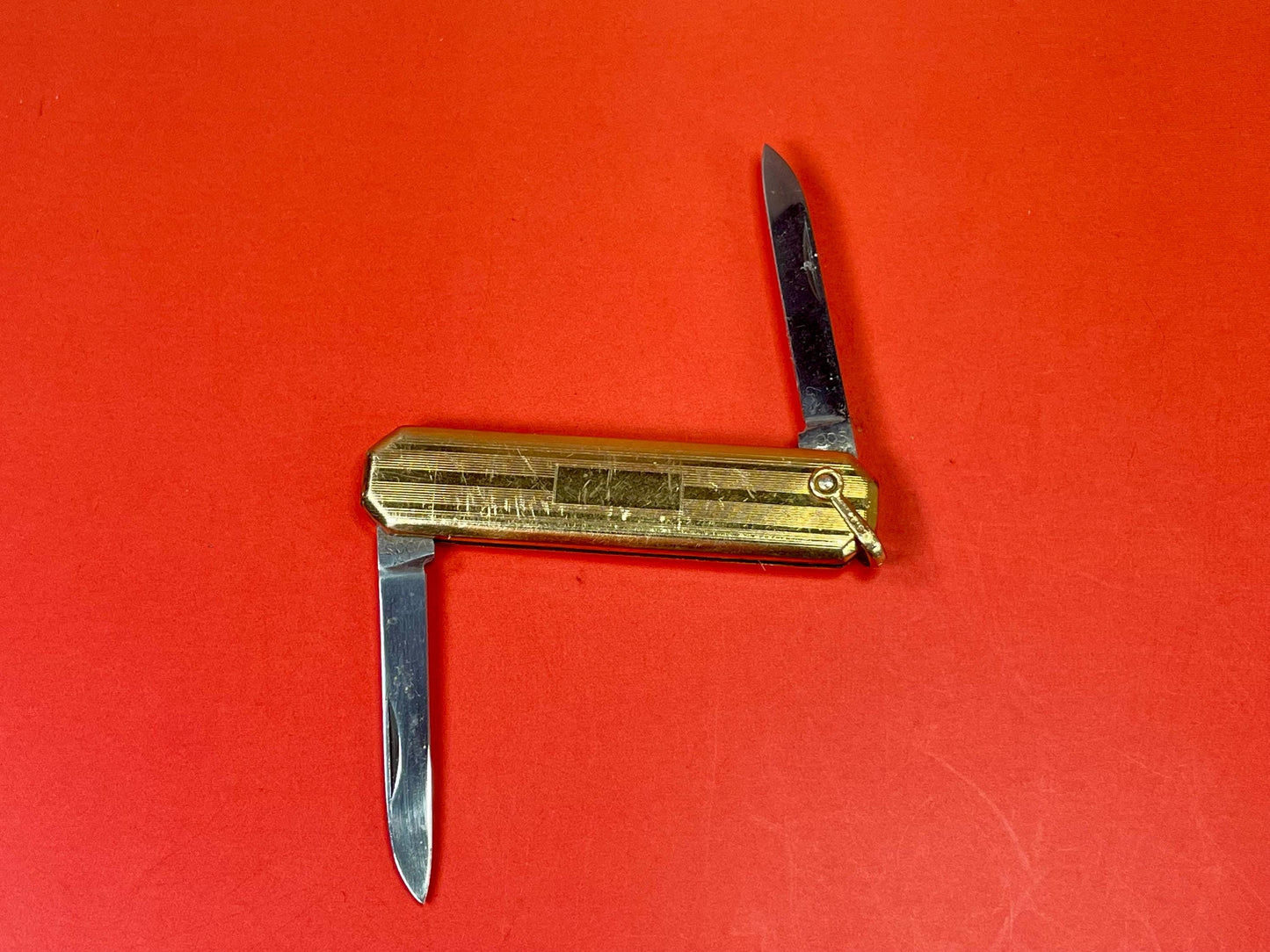 Vintage Pocket Knife with Dual Blades