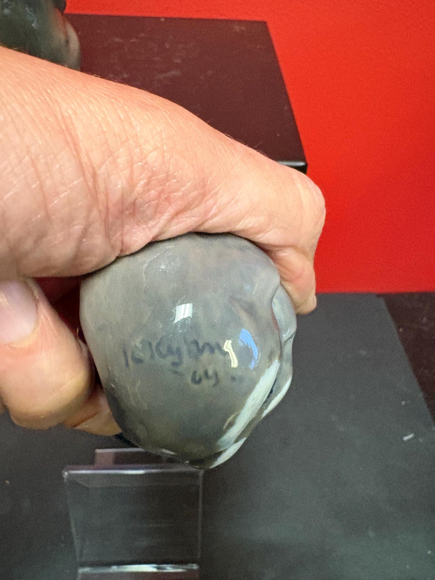 Pair of Royal Copenhagen bears  in mint condition 4 inches high and 3 inches long great gift-B