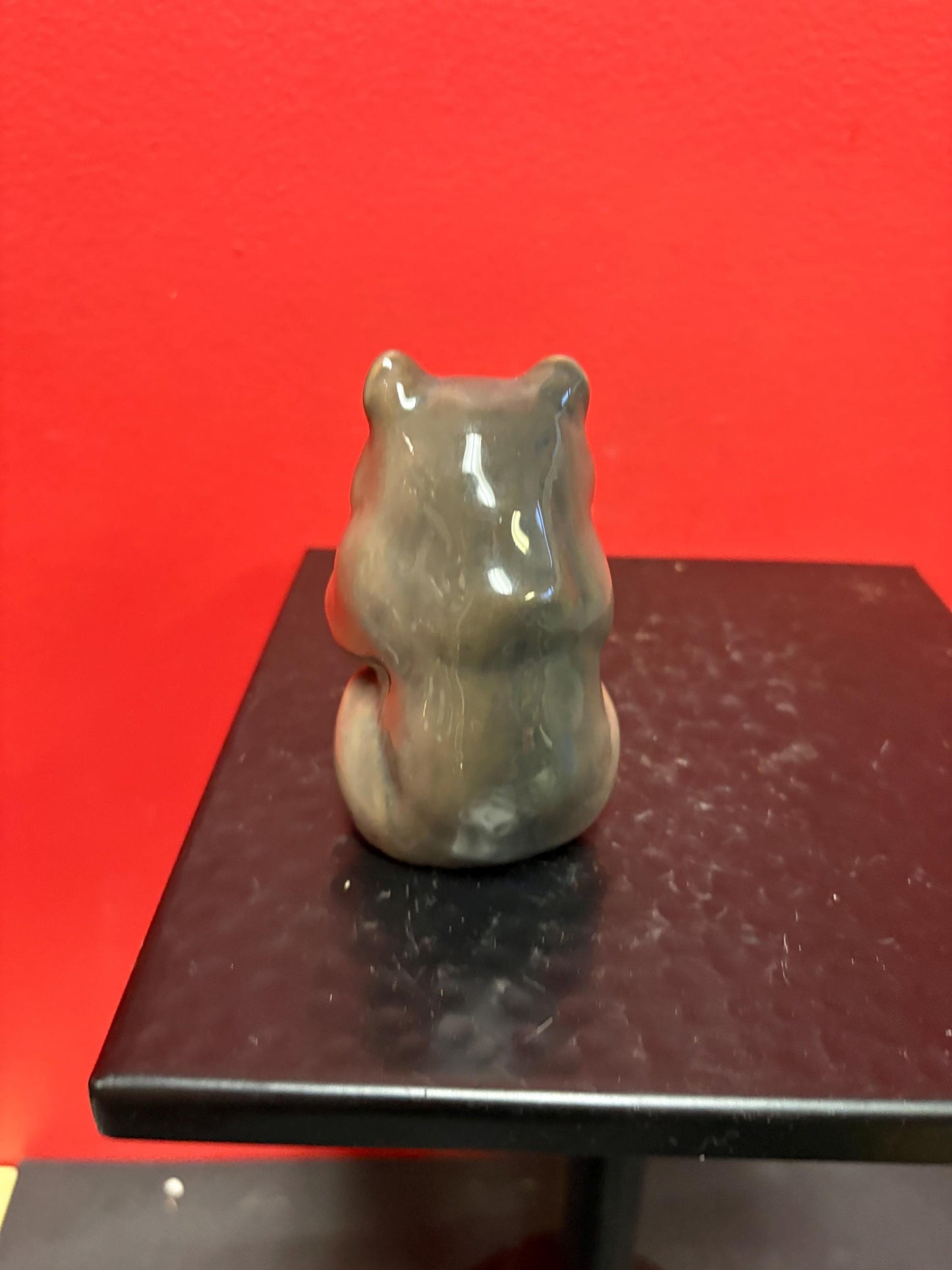 Pair of Royal Copenhagen bears  in mint condition 4 inches high and 3 inches long great gift-B