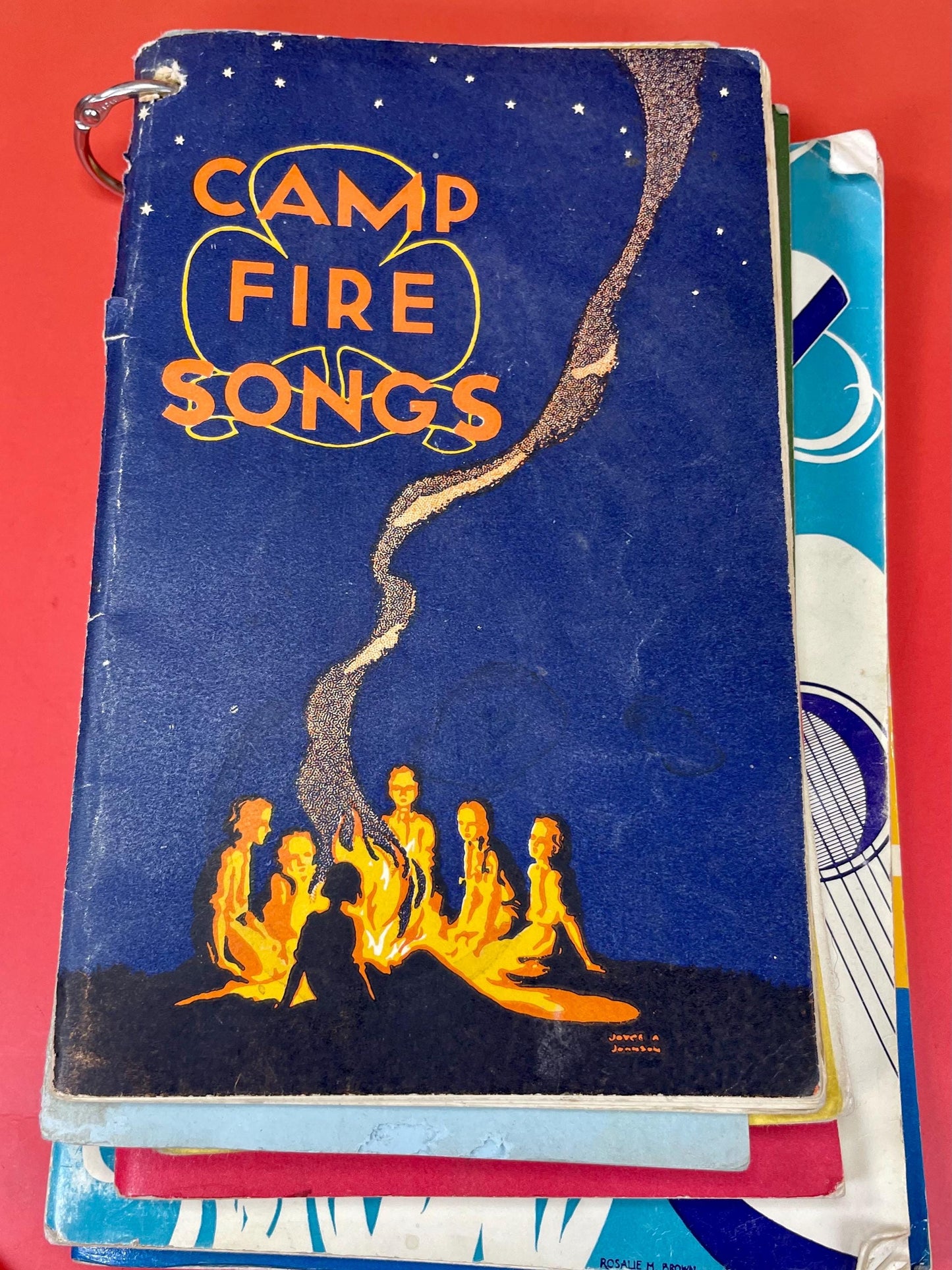 Vintage Camp Song Book Set Collection of 7 Classic Songbooks