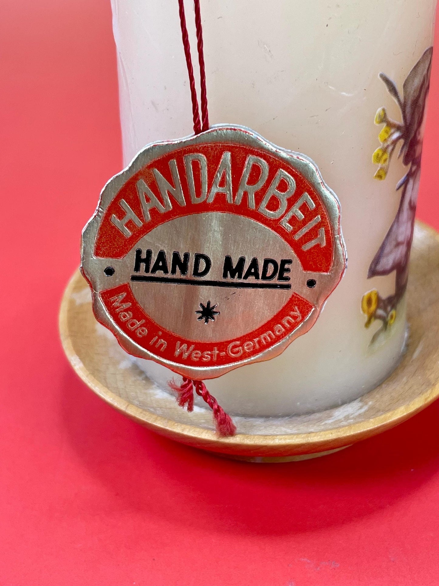 Vintage Hummel Handmade Candle Made in West Germany