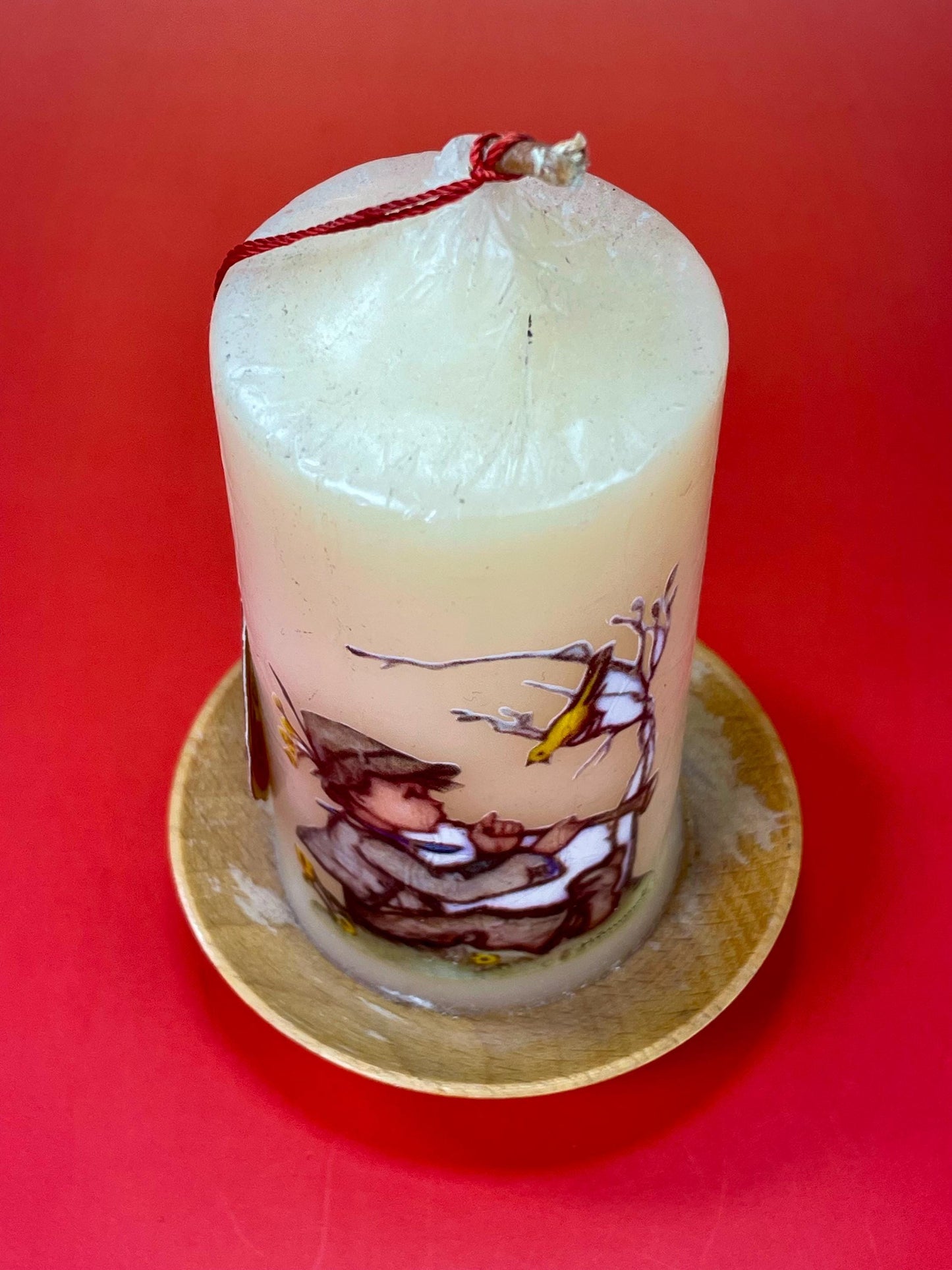 Vintage Hummel Handmade Candle Made in West Germany