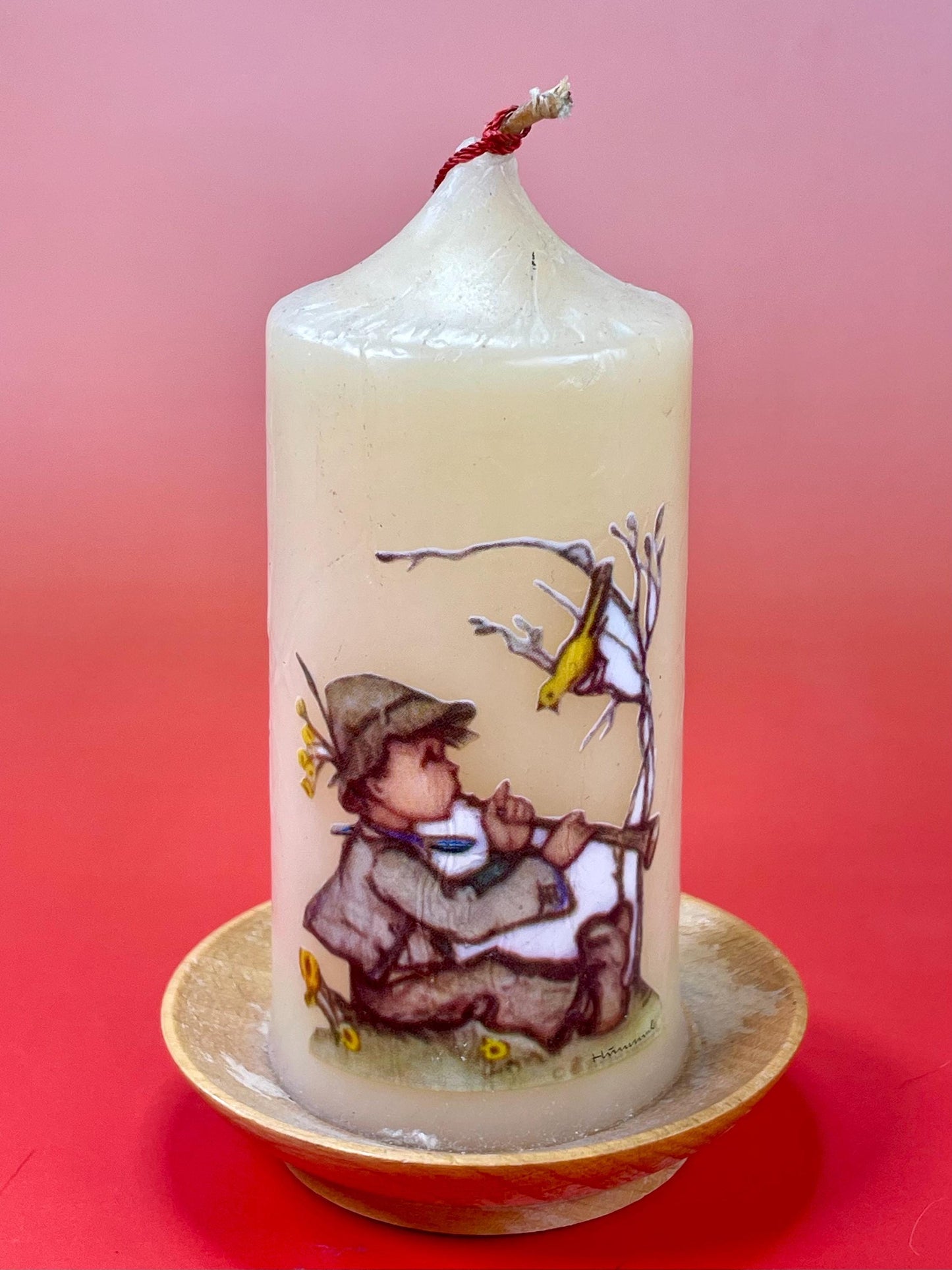Vintage Hummel Handmade Candle Made in West Germany