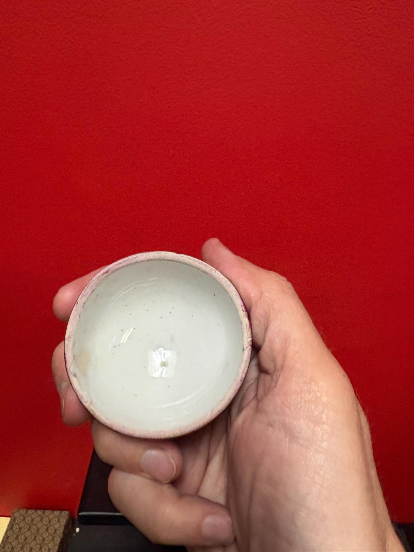 Beautiful antique Chinese 6 inch porcelain ginger jar hand painted and signed great value