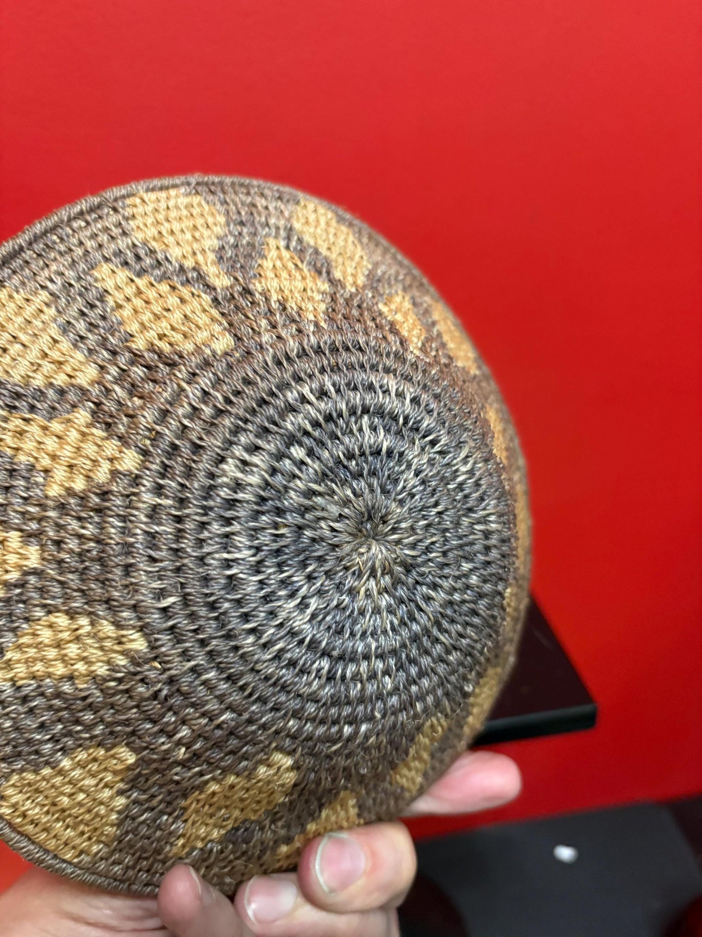 Lovely indigenous woven bowl  8 inches across  great value