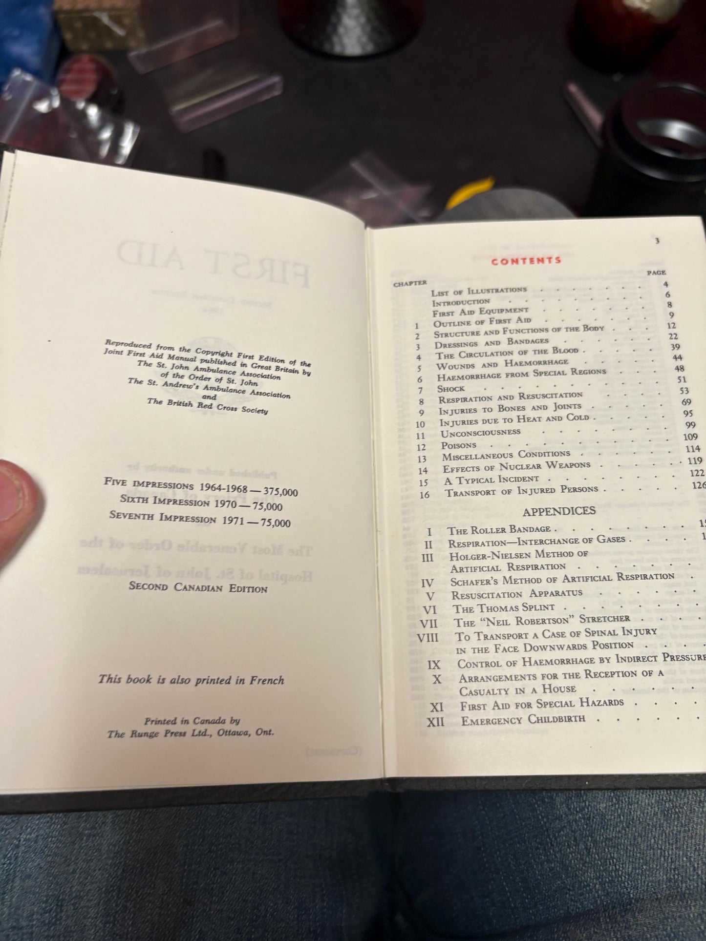 Very cool St. Johns ambulance first aid book 2nd Canadian edition 1971 good condition