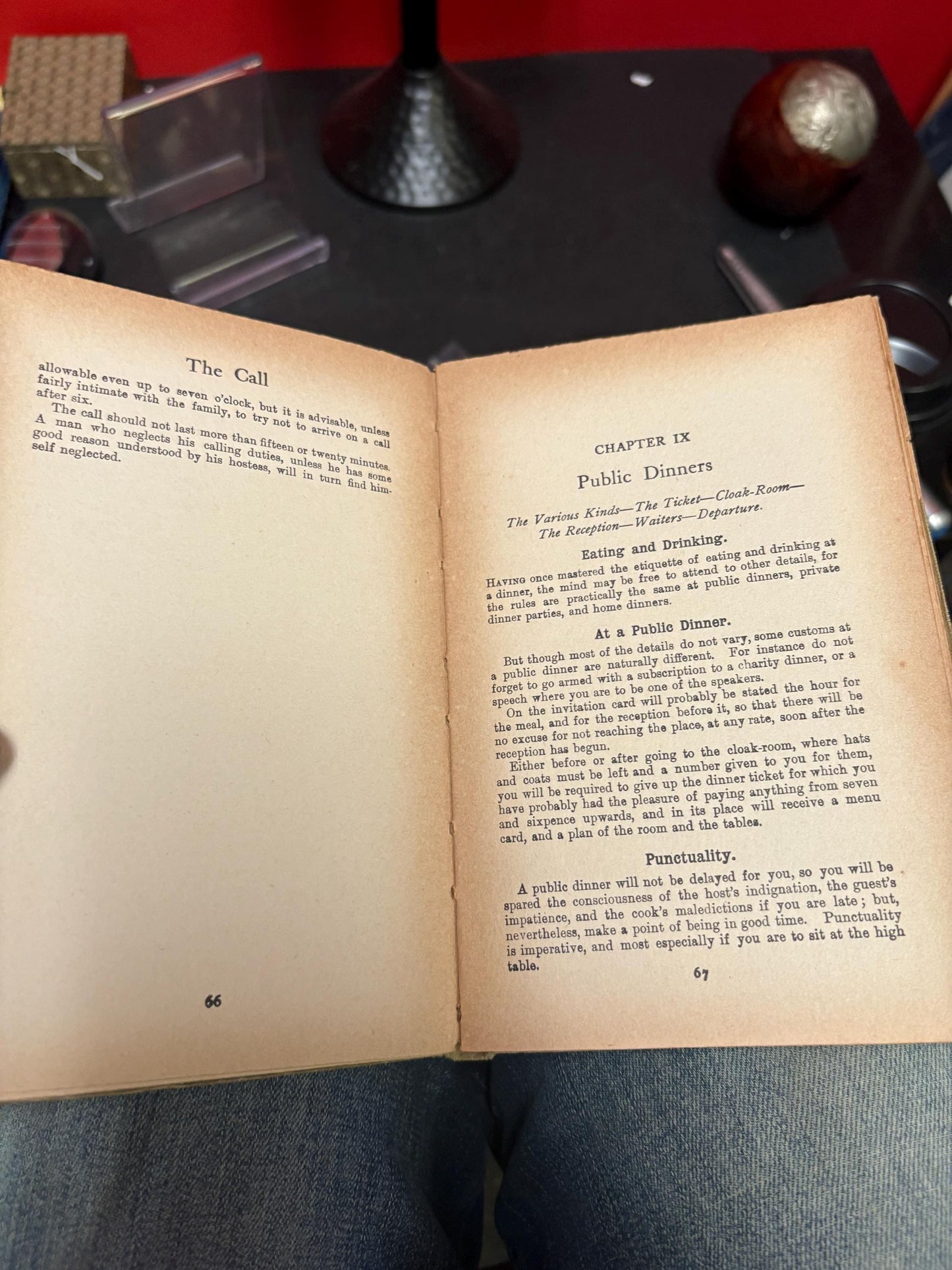 Etiquette for men 1915 book antique condition with amazing information - men gift