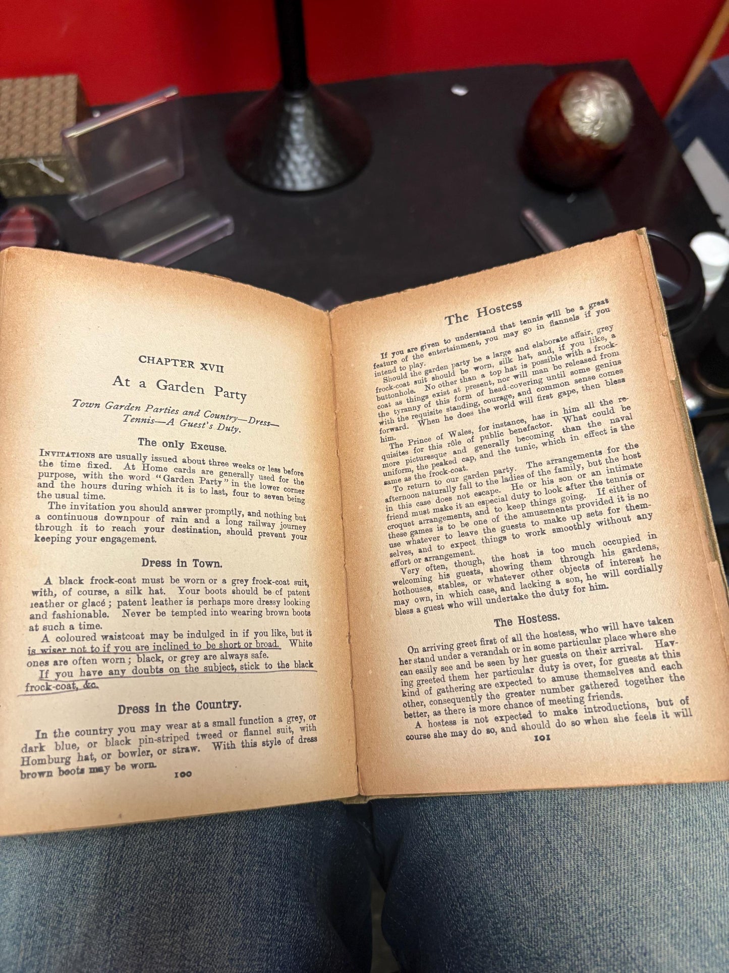 Etiquette for men 1915 book antique condition with amazing information - men gift