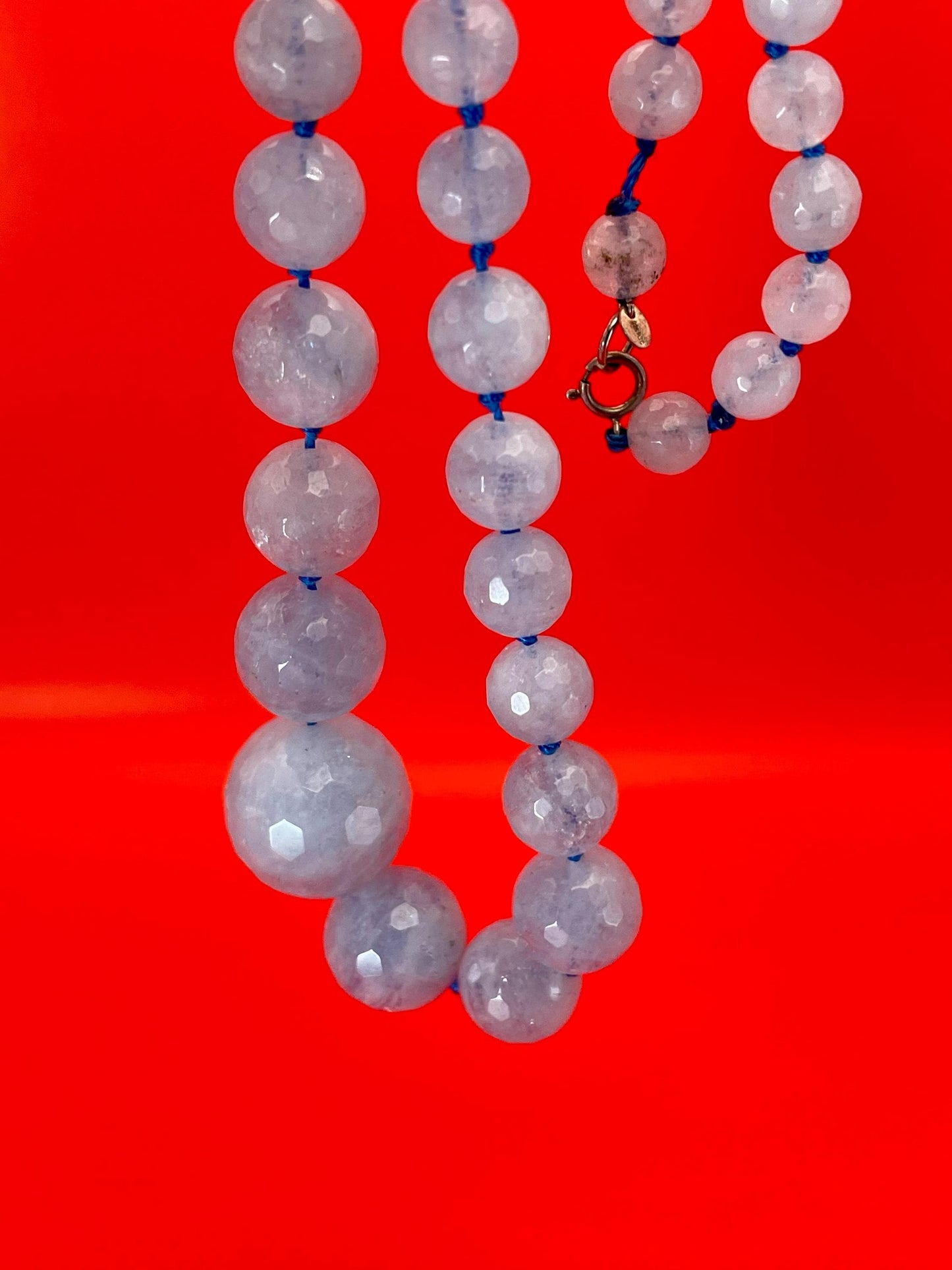 Vintage Style Glass Beaded Necklace
