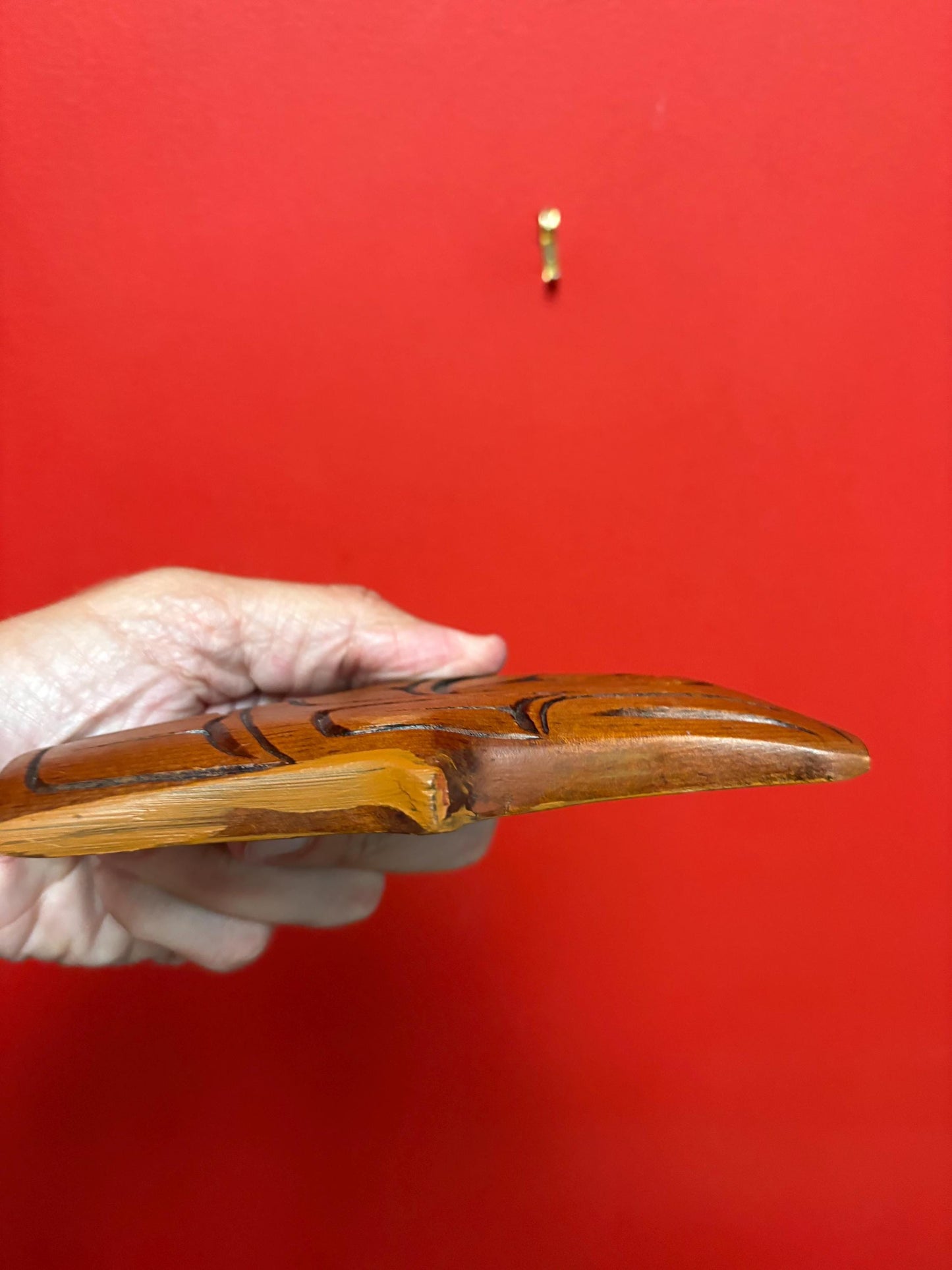 Beautiful well detailed indigenous first nation Pacific Northwest coast sea eagle by Lucy Baker  6 inches  great value RS