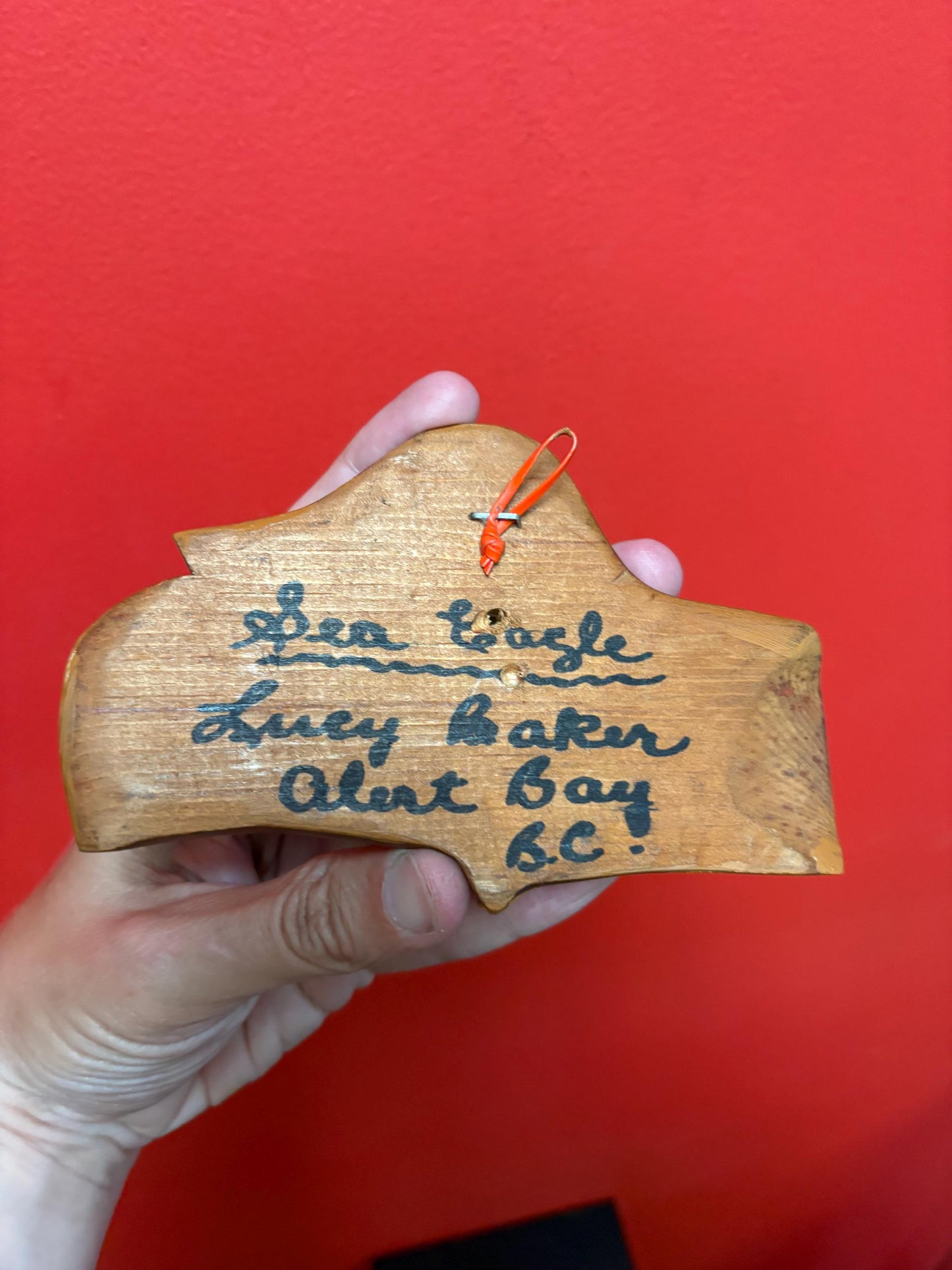 Beautiful well detailed indigenous first nation Pacific Northwest coast sea eagle by Lucy Baker  6 inches  great value RS