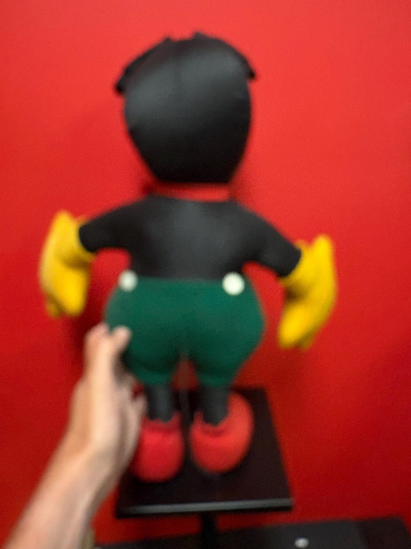 Stunning rare museum quality antique Mickey Mouse doll in almost perfect condition 21 x 13 wide - 1930s