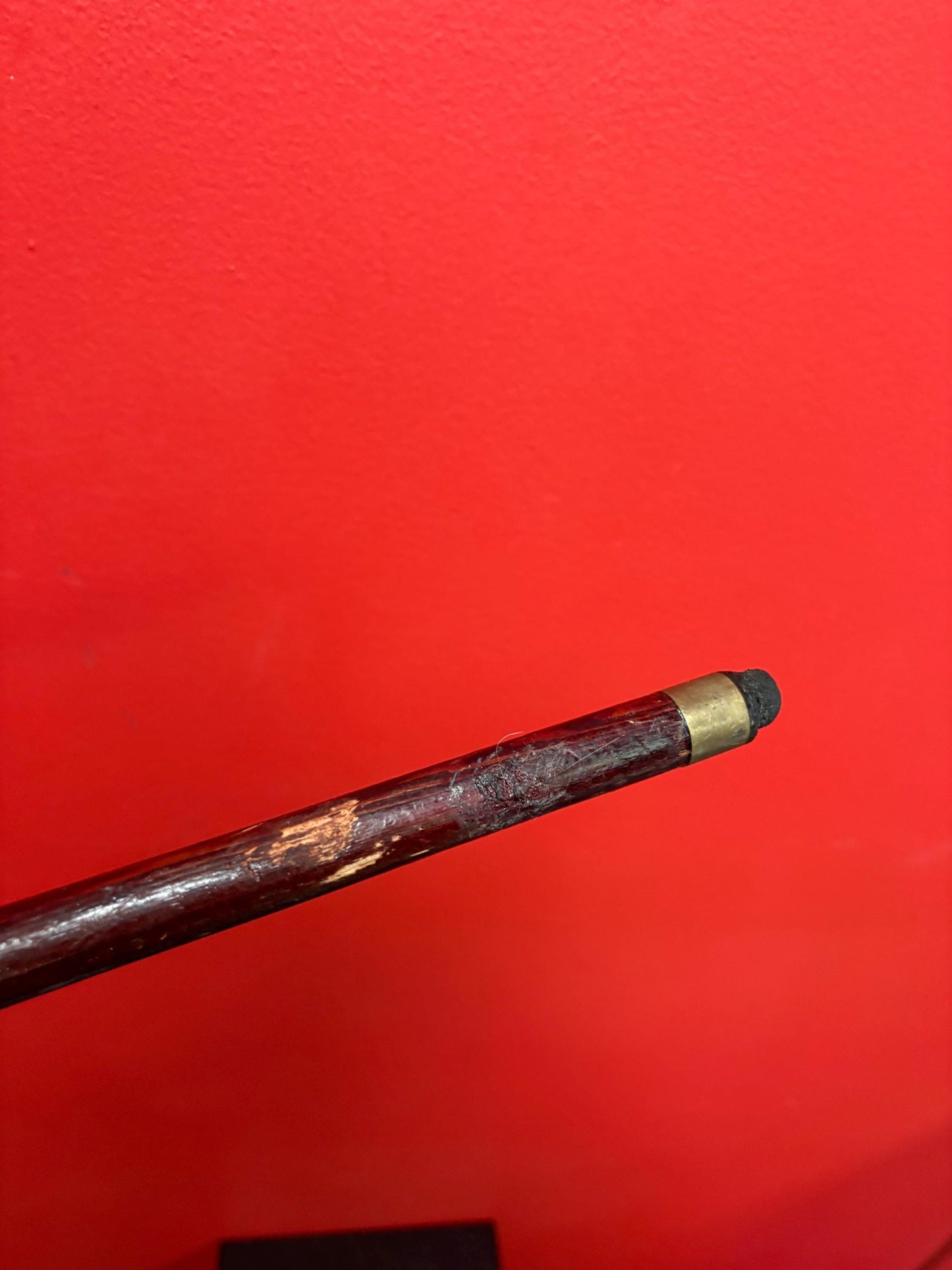 Wonderful 37 inch long African walking stick with amazing handle well carved great to use or gift