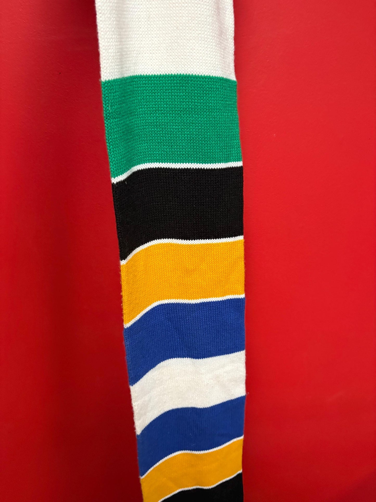 Beautiful Olympic HBC Hudson Bay Company scarf approximately 55 x 7 inches great quality and ready to wear hard to get HBC things!