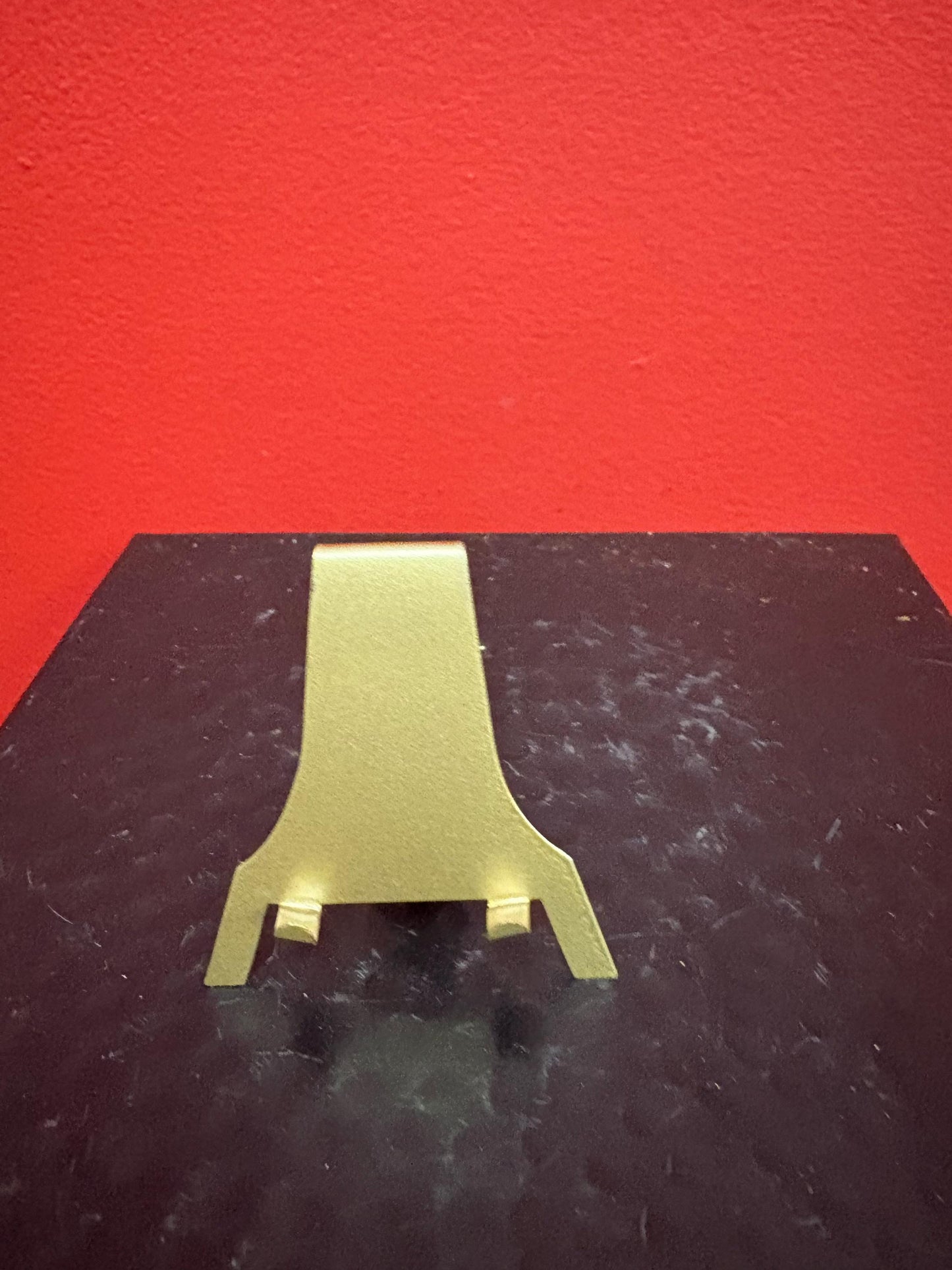 Stunning French bronze plaque on stand great and 4 inches tall