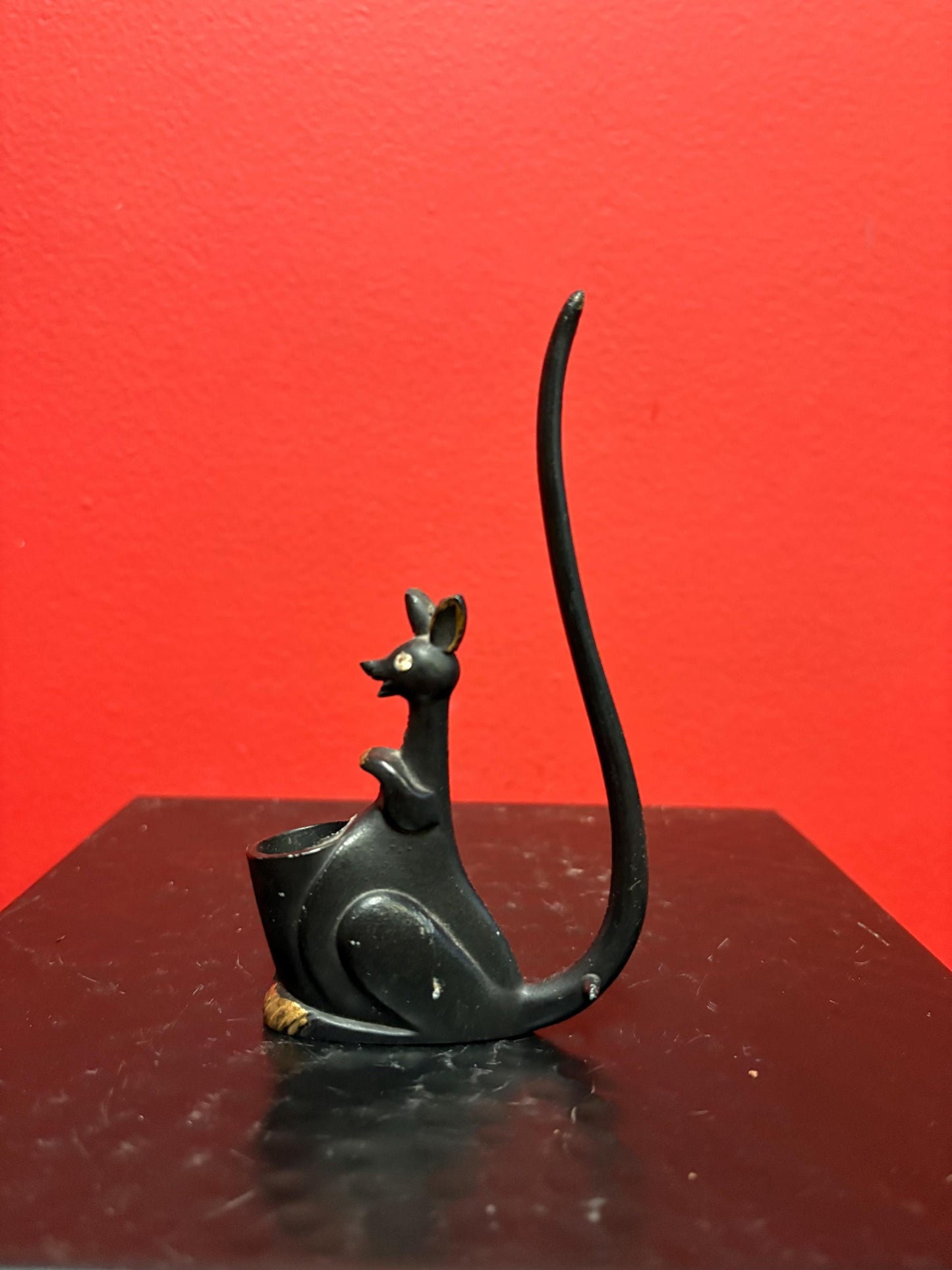 Lovely 5 inch Karl hagenauer Austrian bronze kangaroo  great value