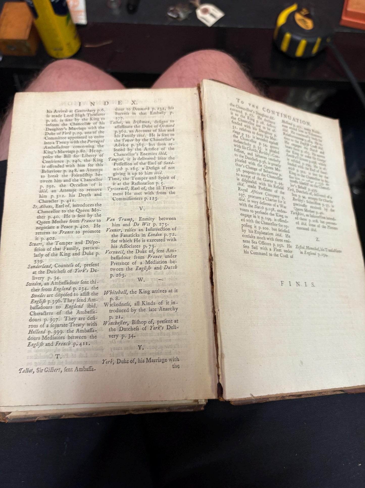 Beautiful late 17th century copy of life of CLARENDON covers detached great display