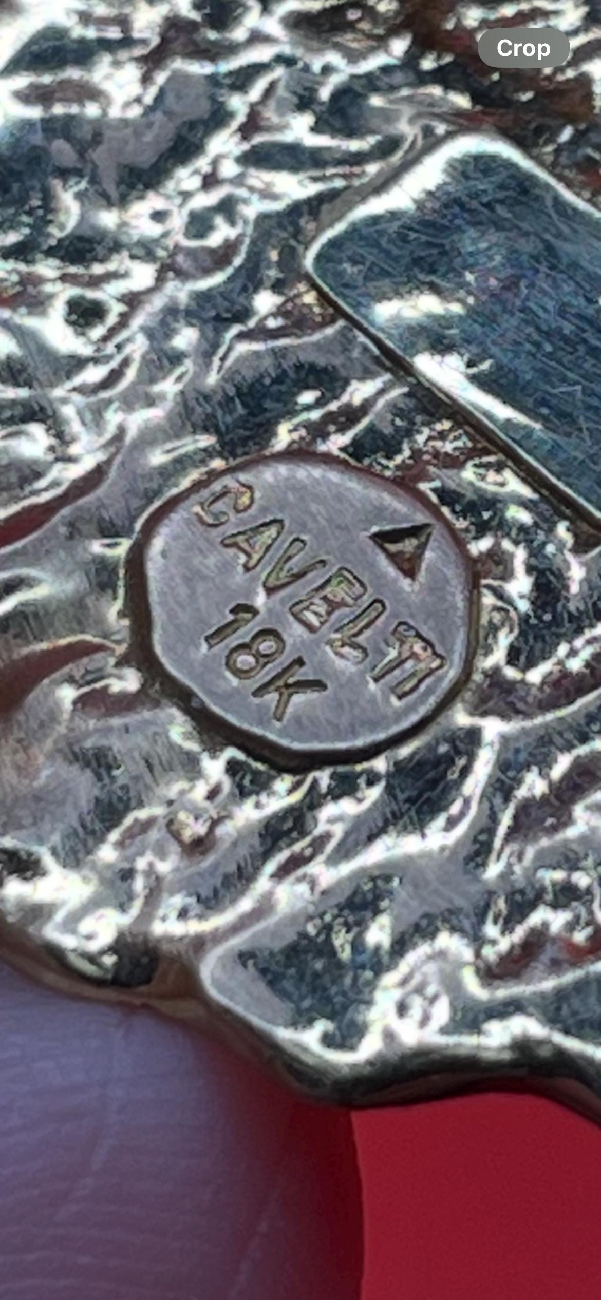 Absolutely Stunning 18k Cavelti Sun Pendant Brooch - B