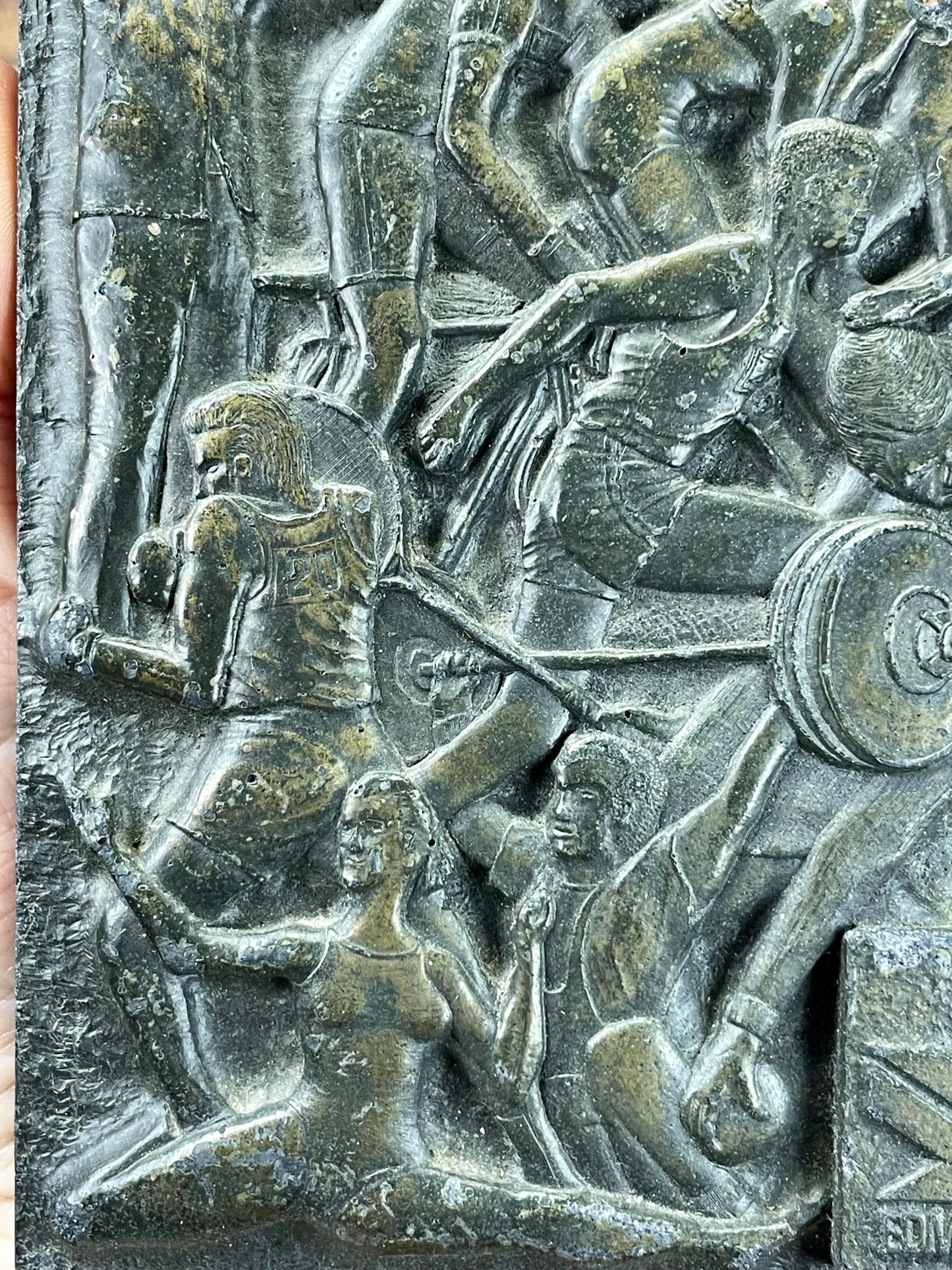 1978 Edmonton Commonwealth Games Plaque (4.25×5.25 inches)