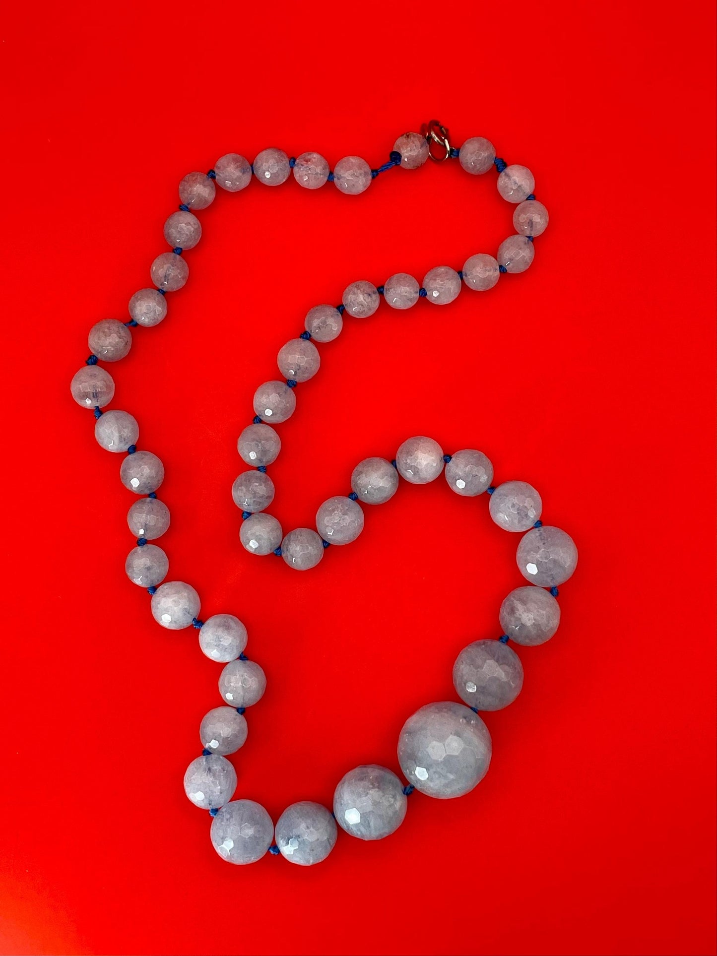 Vintage Style Glass Beaded Necklace